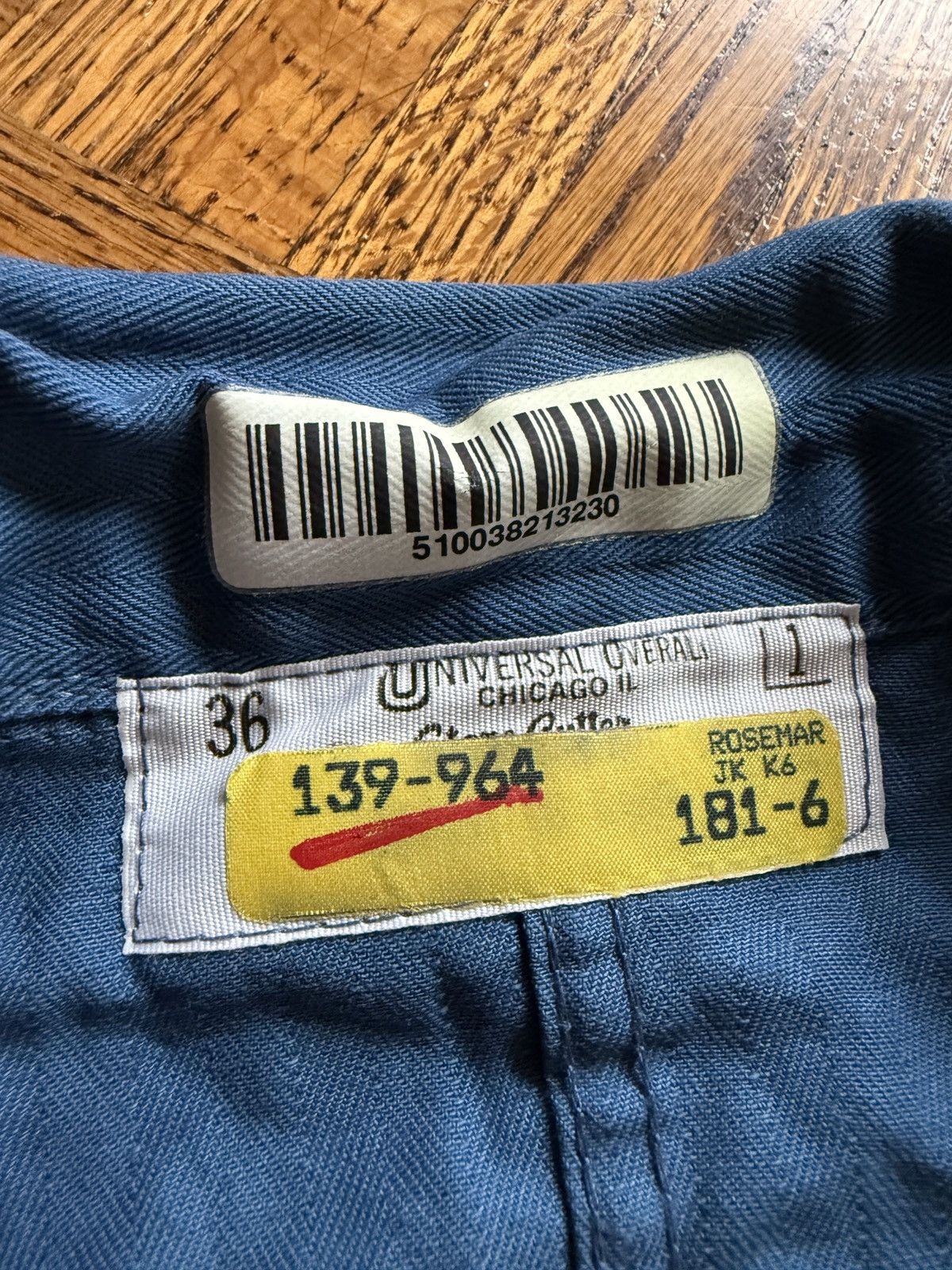Vintage Vintage 60s Universal Chicago HBT Shop Work Coat NOS Size US M / EU 48-50 / 2 - 6 Thumbnail