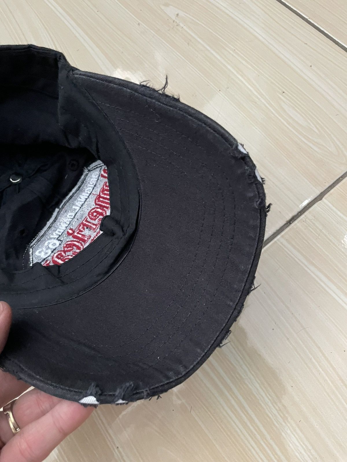 Japanese Brand Vintage PLAYER ENERGY NEW YORK Distressed style ca Size ONE SIZE - 2 Thumbnail
