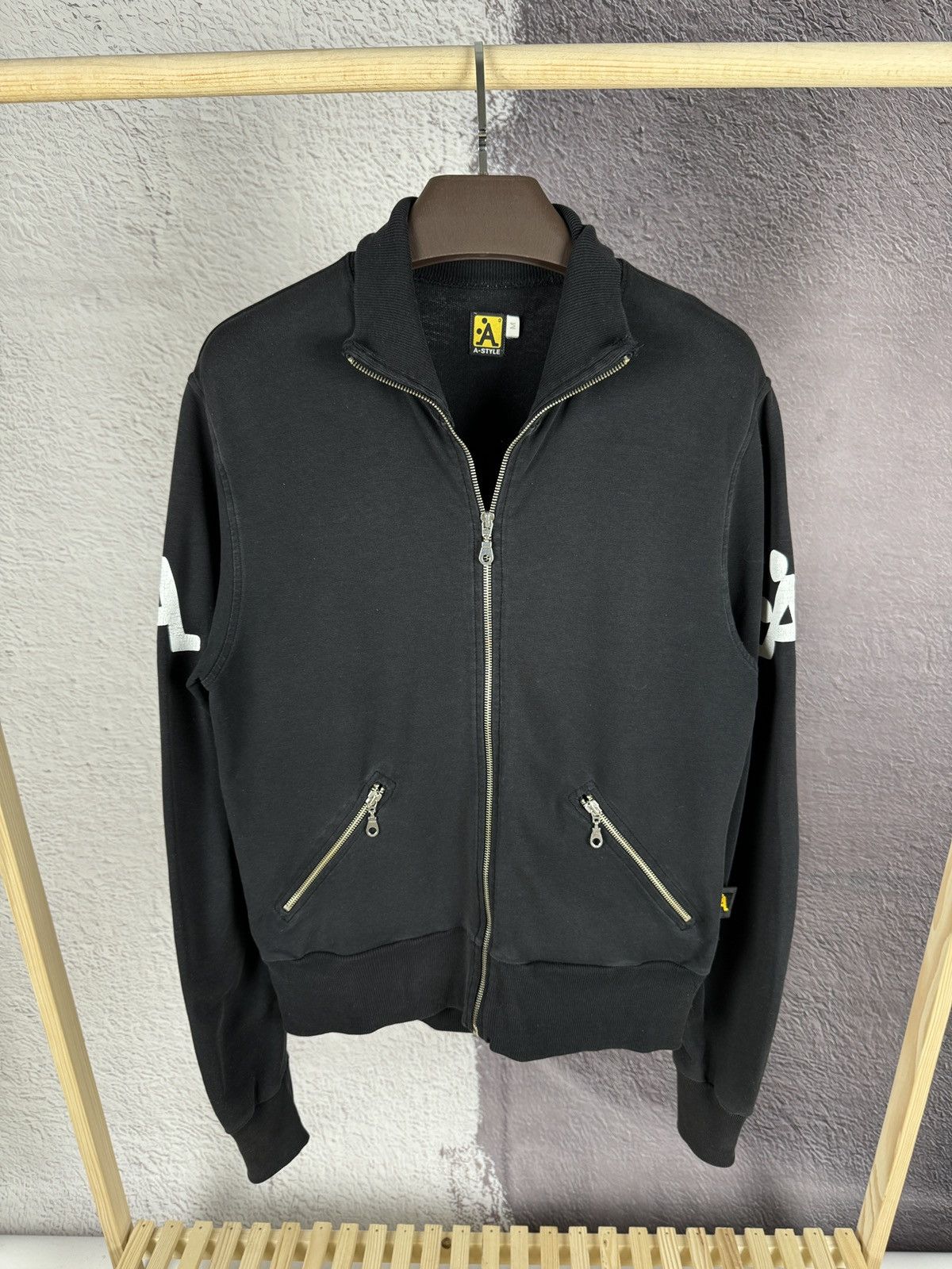 Japanese Brand × Vintage A-STYLE Sticky What? full zip Sweater pullover Sex Hook-Ups Size US M / EU 48-50 / 2 - 3 Thumbnail