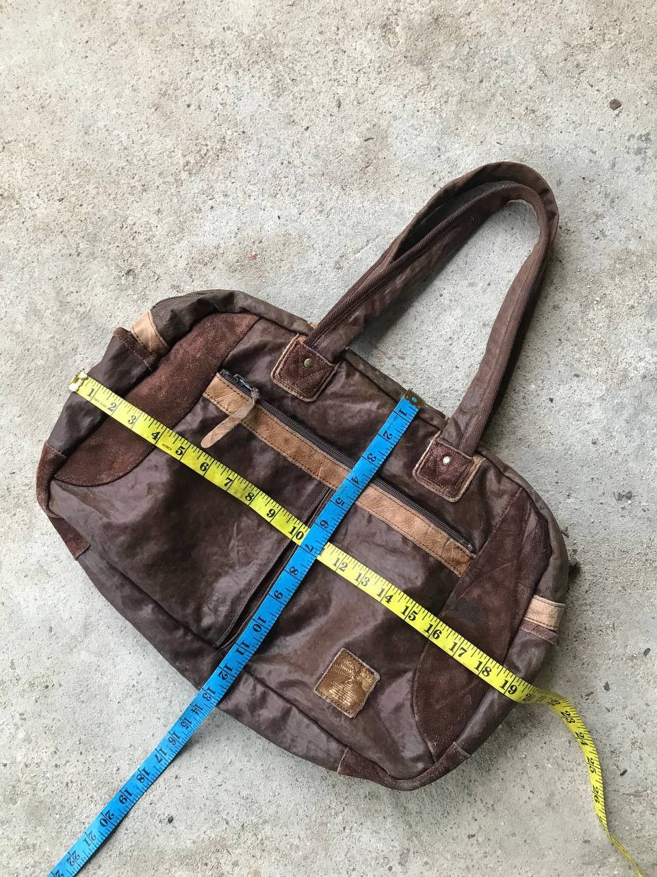 Japanese Brand × MasterPiece Masterpiece Leather Duffle Bag Size ONE SIZE - 8 Thumbnail