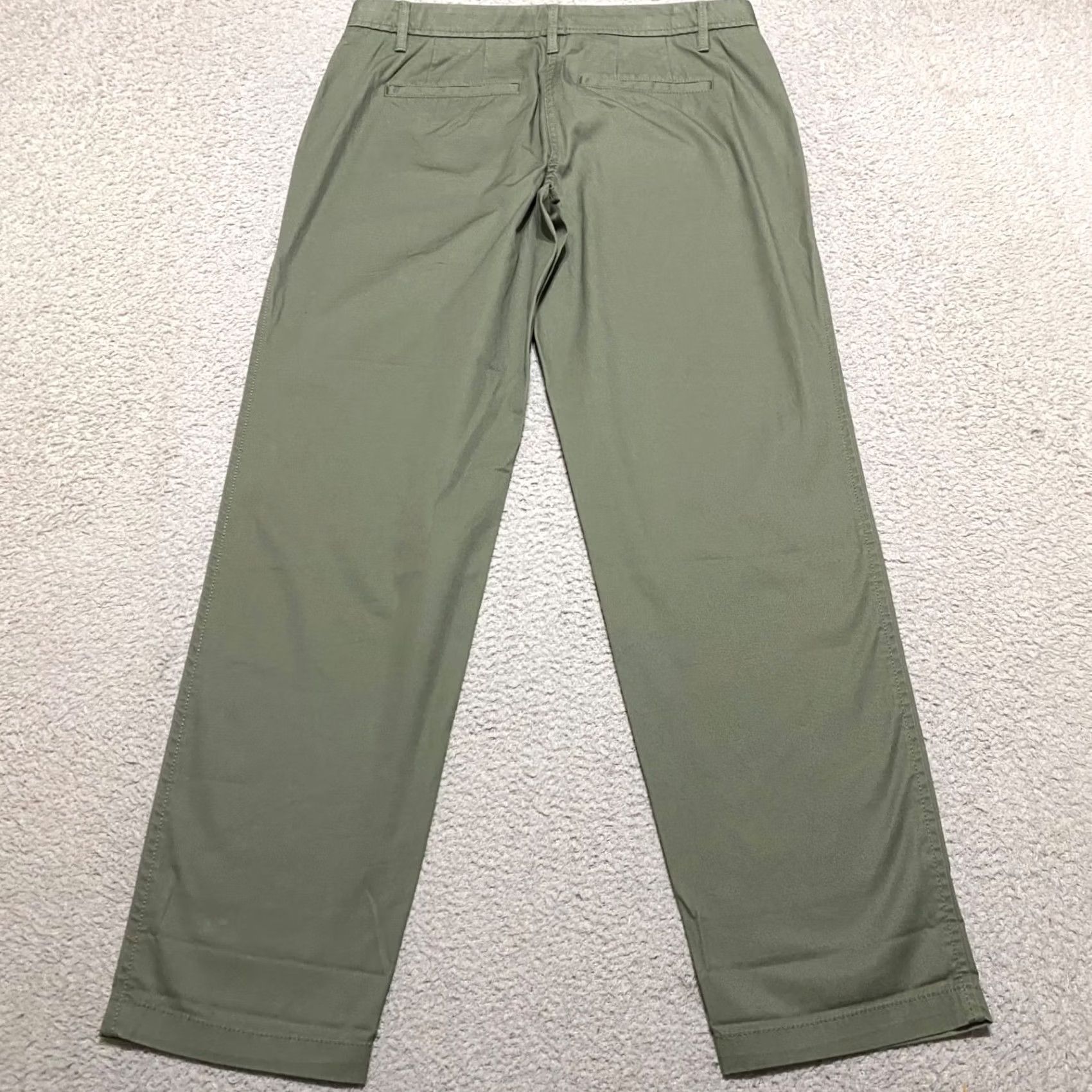 Talbots Talbots Womens Pants Green sz 4 Chino Business Casual Mid Rise Straight Relaxed Size 27" / US 4 / IT 40 - 2 Thumbnail