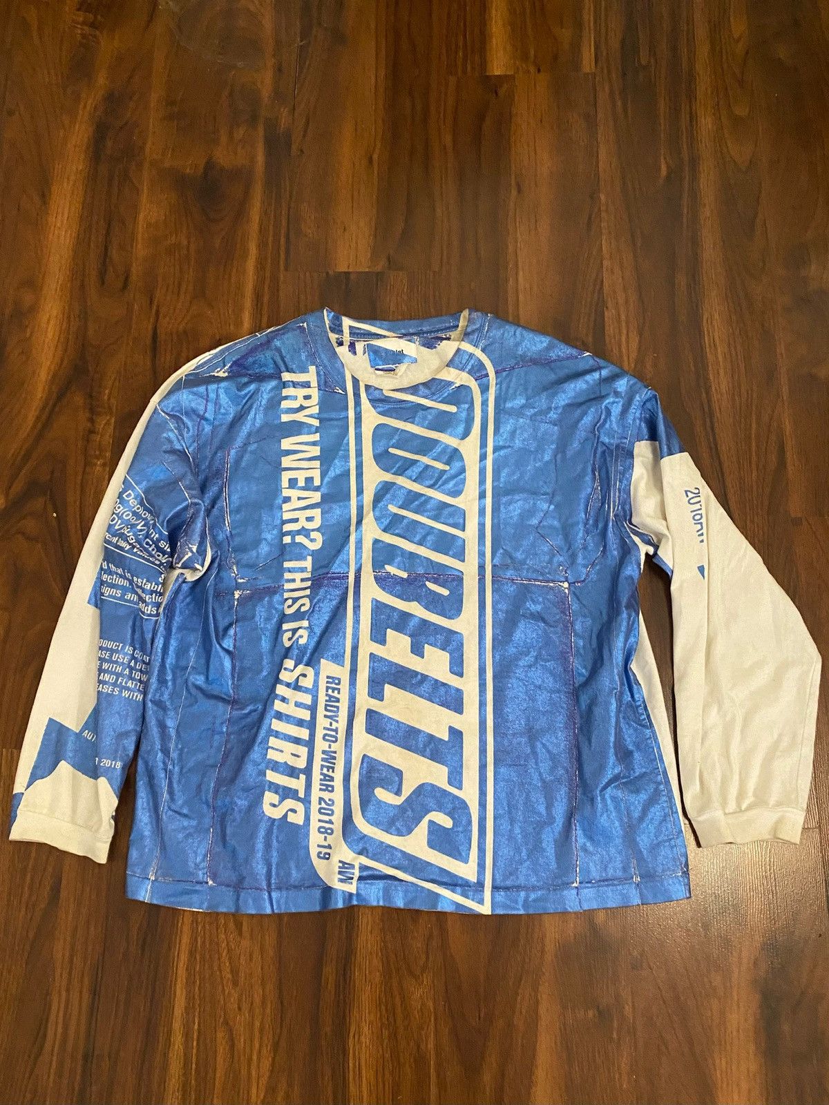 Doublet Doubet AW18 Snack Foil Long Sleeve Size US S / EU 44-46 / 1 - 1 Thumbnail