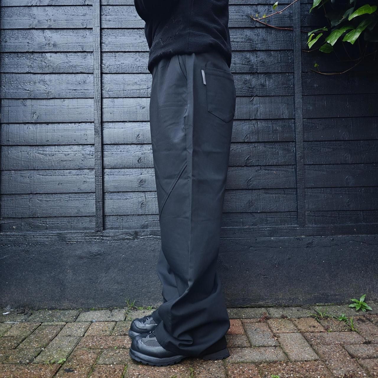 Other 49Percent Black Wide Leg Trousers Size US 32 / EU 48 - 3 Thumbnail