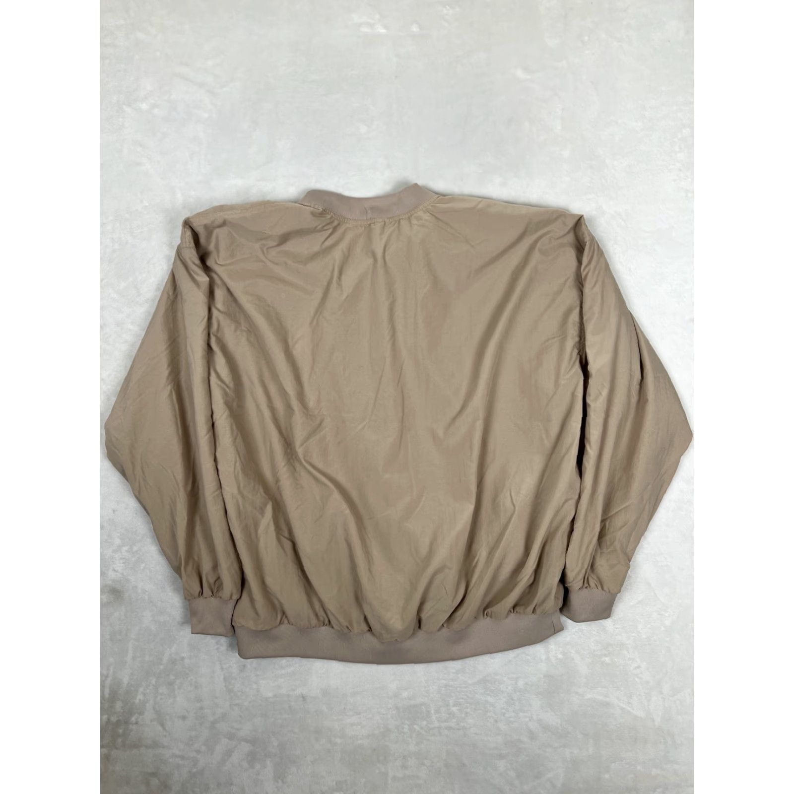 Vintage VINTAGE Winner Mate Golf Beige Pullover Windbreaker Jacket XL Mens California State Telco 1996 Size US XL / EU 56 / 4 - 7 Thumbnail