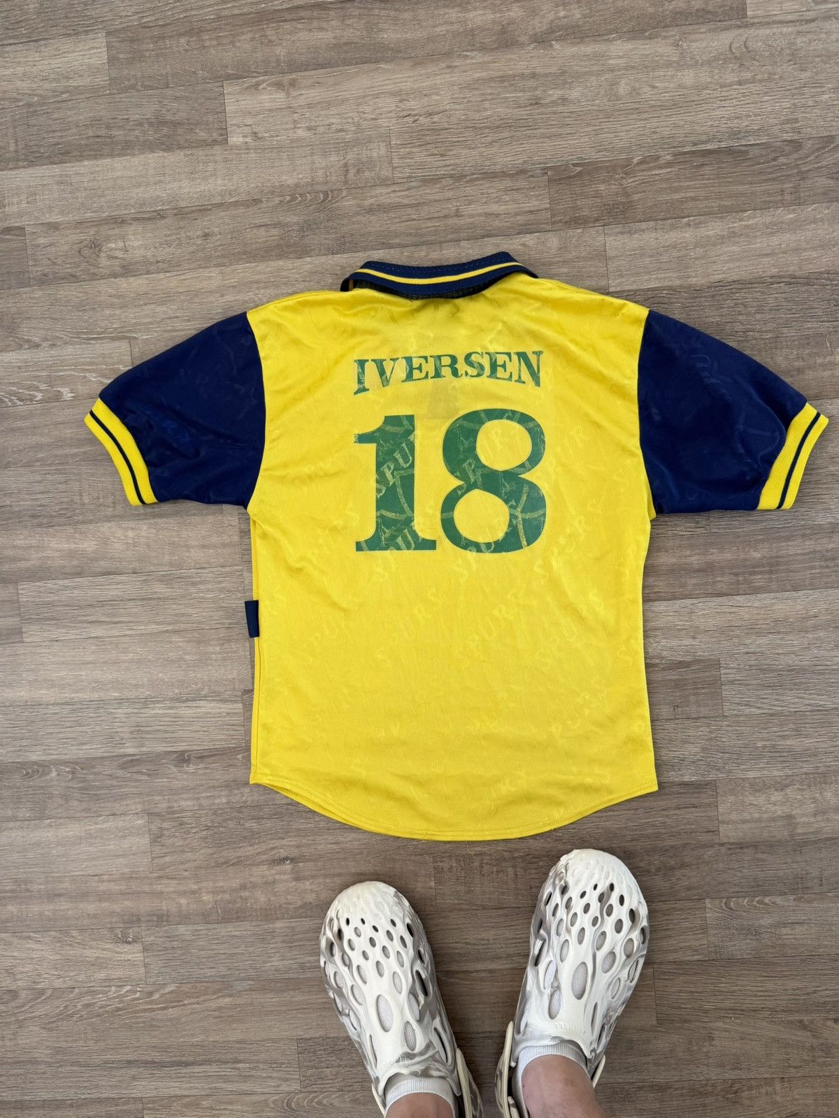 PONY Vintage 1996 PONY Tottenham Rare Soccer Football Jersey Size US XXS / EU 40 - 8 Thumbnail