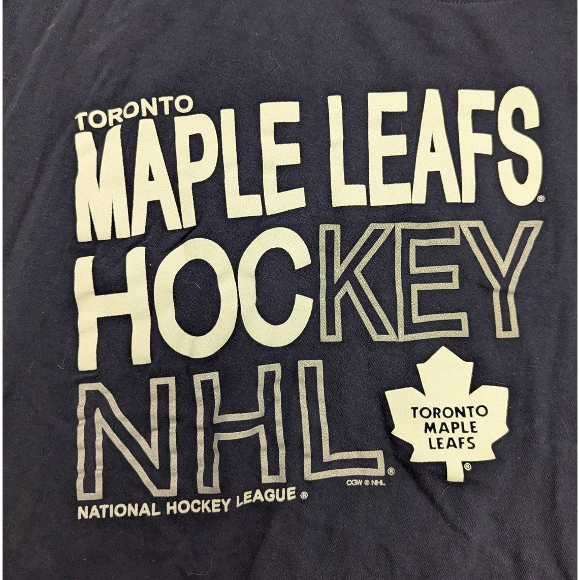 NHL × Vintage Vintage Toronto Maple Leafs Hockey NHL Waves t-shirt Size US XL / EU 56 / 4 - 2 Thumbnail