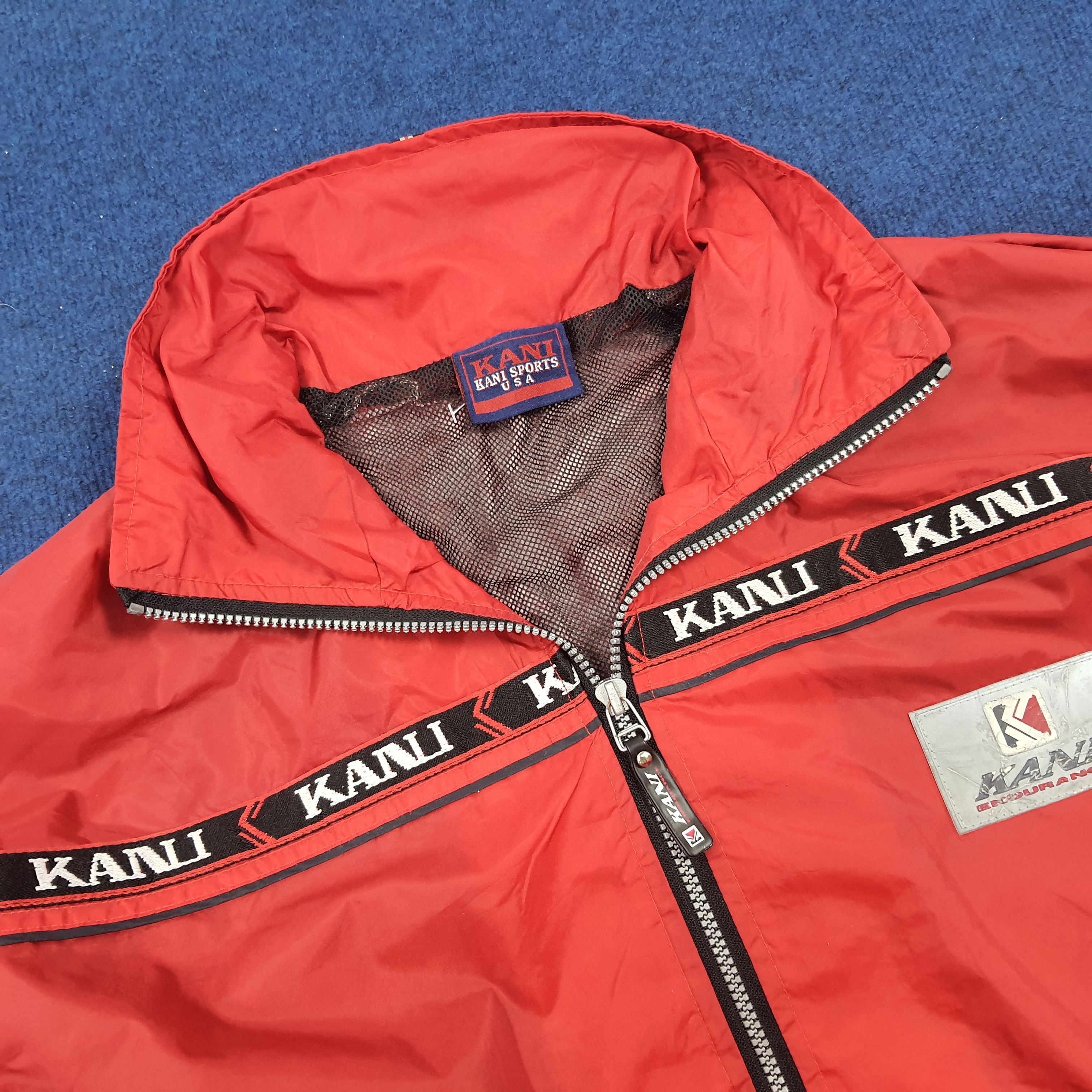 Karl Kani × Vintage Vintage KANI ENDURANCE Streetwear Skateboard Jacket Size US XXL / EU 58 / 5 - 6 Thumbnail