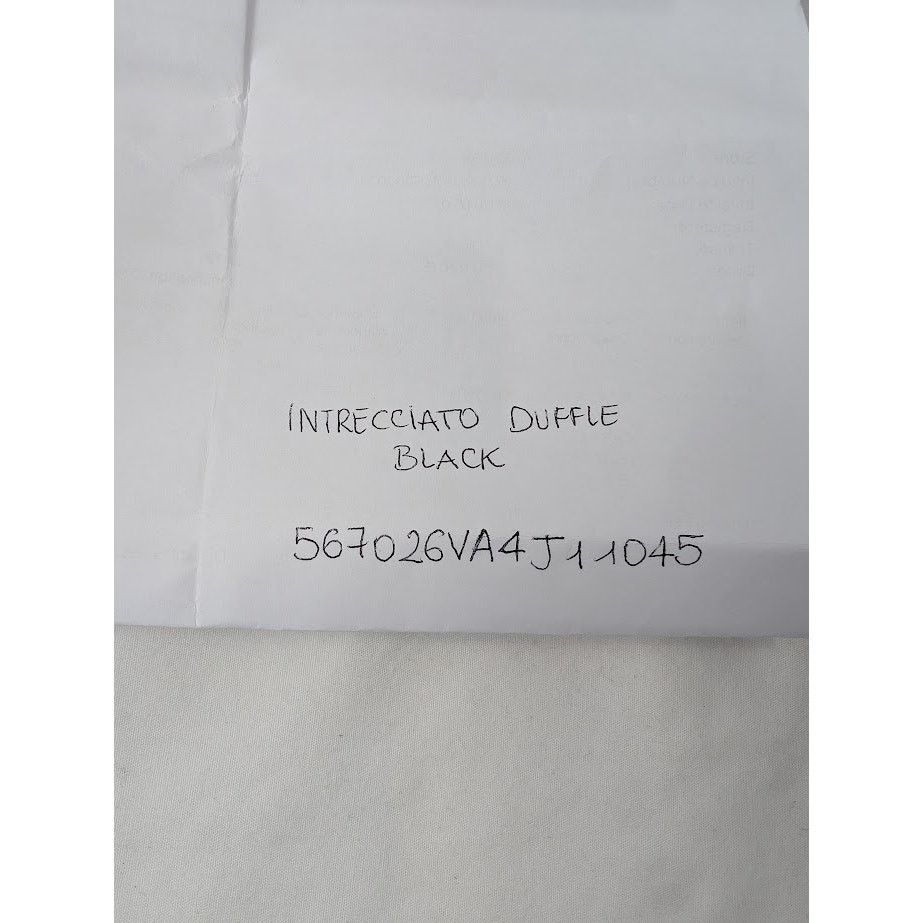 Bottega Veneta o1rshd1 Size: OS / Intrecciato Duffle Bag in Black Size ONE SIZE - 25 Thumbnail