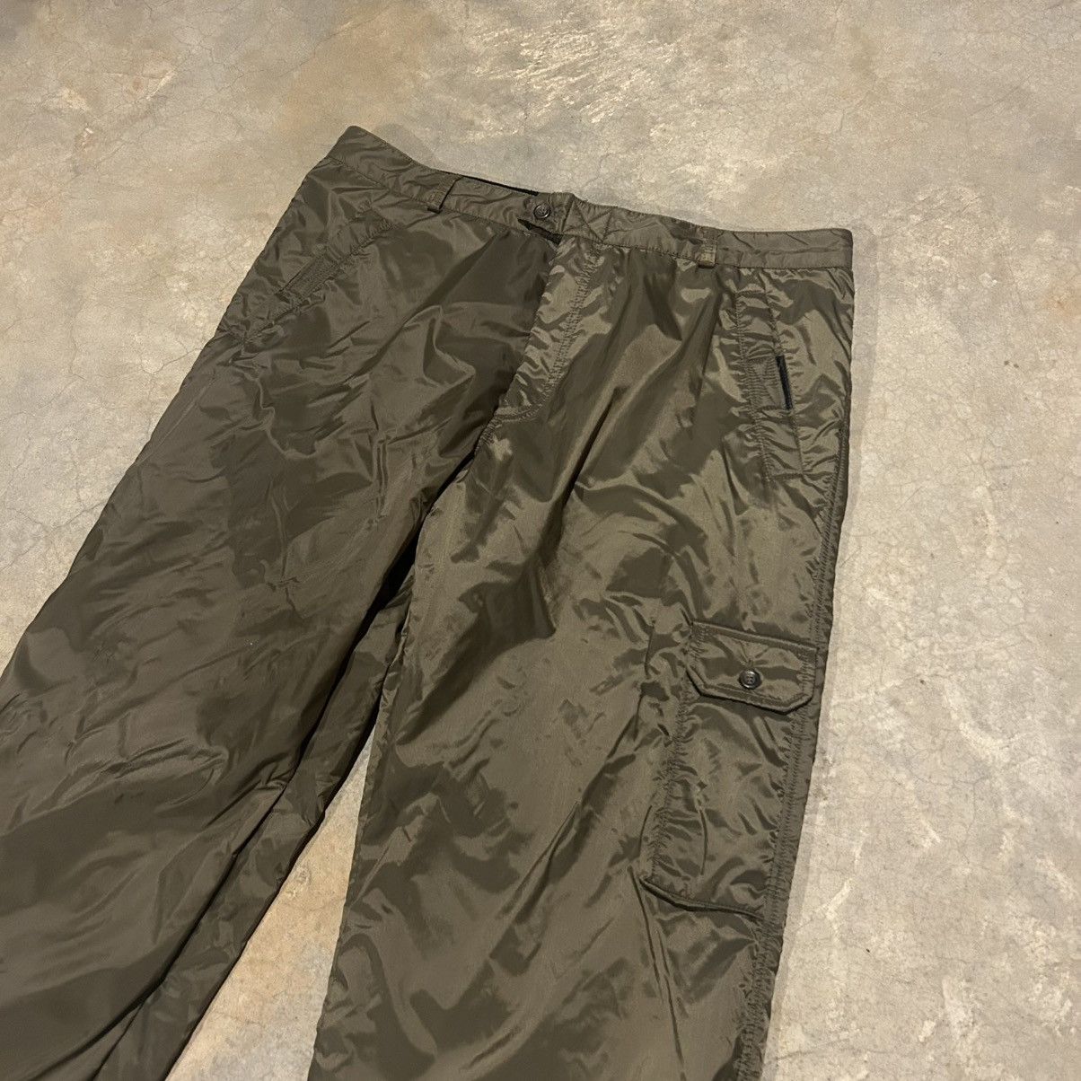 Jean Charles De Castelbajac × Vintage Vintage 1990s Castelbajac Fleece Lined Nylon Baggy Ski Pants Size US 36 / EU 52 - 3 Thumbnail