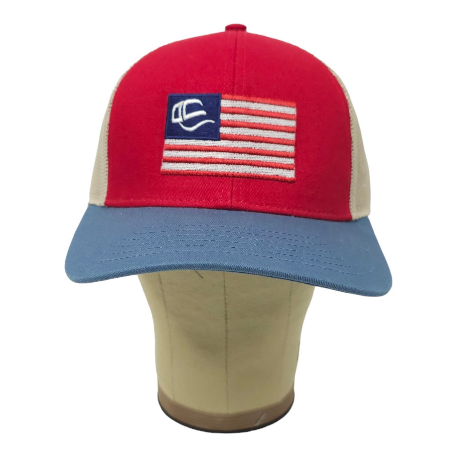 Other Outdoor Cap Embroidered Flag Mesh Snapback Cap Trucker Hat Size ONE SIZE - 9 Thumbnail