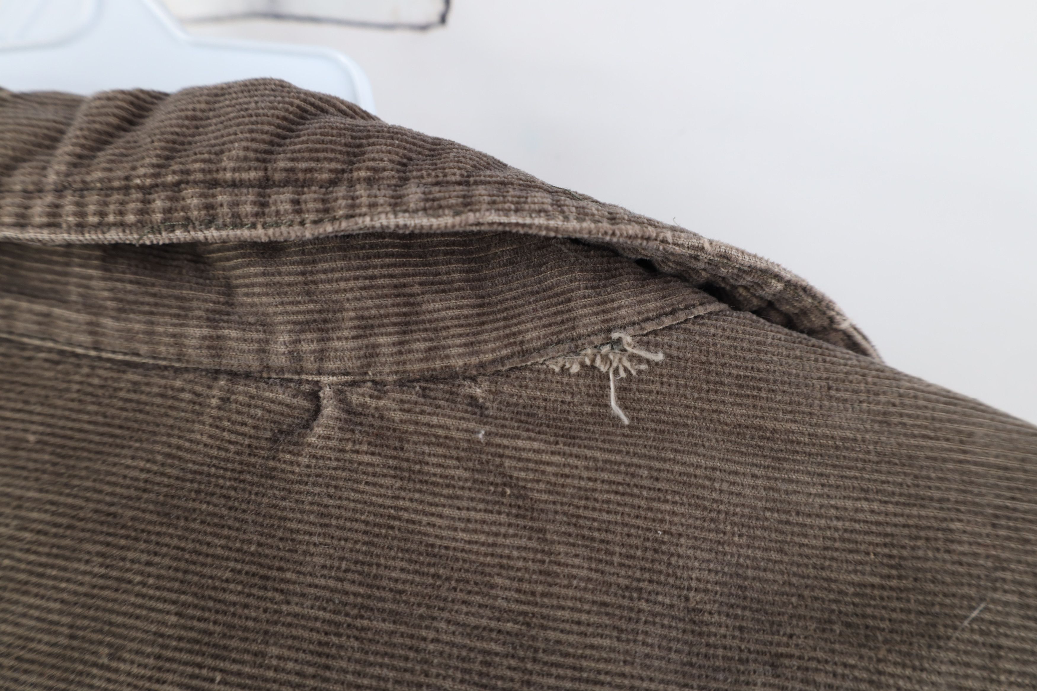 Vintage Vintage 90s Streetwear Lined Corduroy Shirt Jacket Jac Shirt Size US XL / EU 56 / 4 - 11 Thumbnail