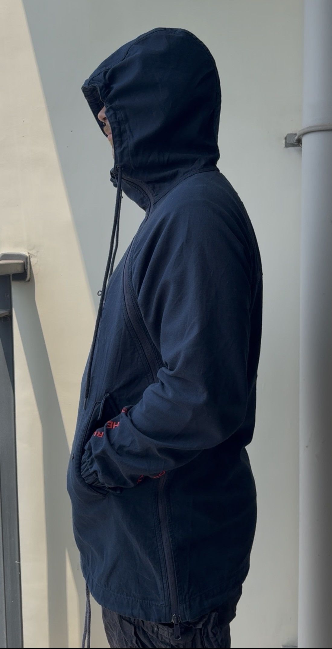 Japanese Brand 5CM Technical Asymmetrical Zip Jacket Size US M / EU 48-50 / 2 - 12 Thumbnail