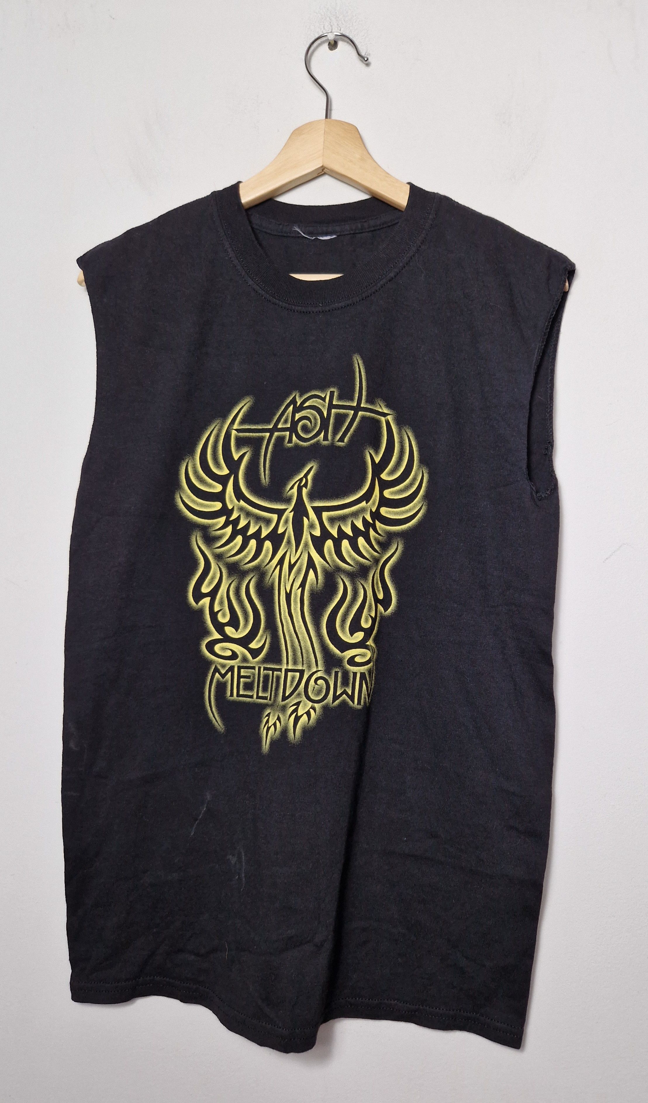 Band Tees × Vintage Ash Meltdown 2004 distressed tank top tee Size US S / EU 44-46 / 1 - 1 Thumbnail