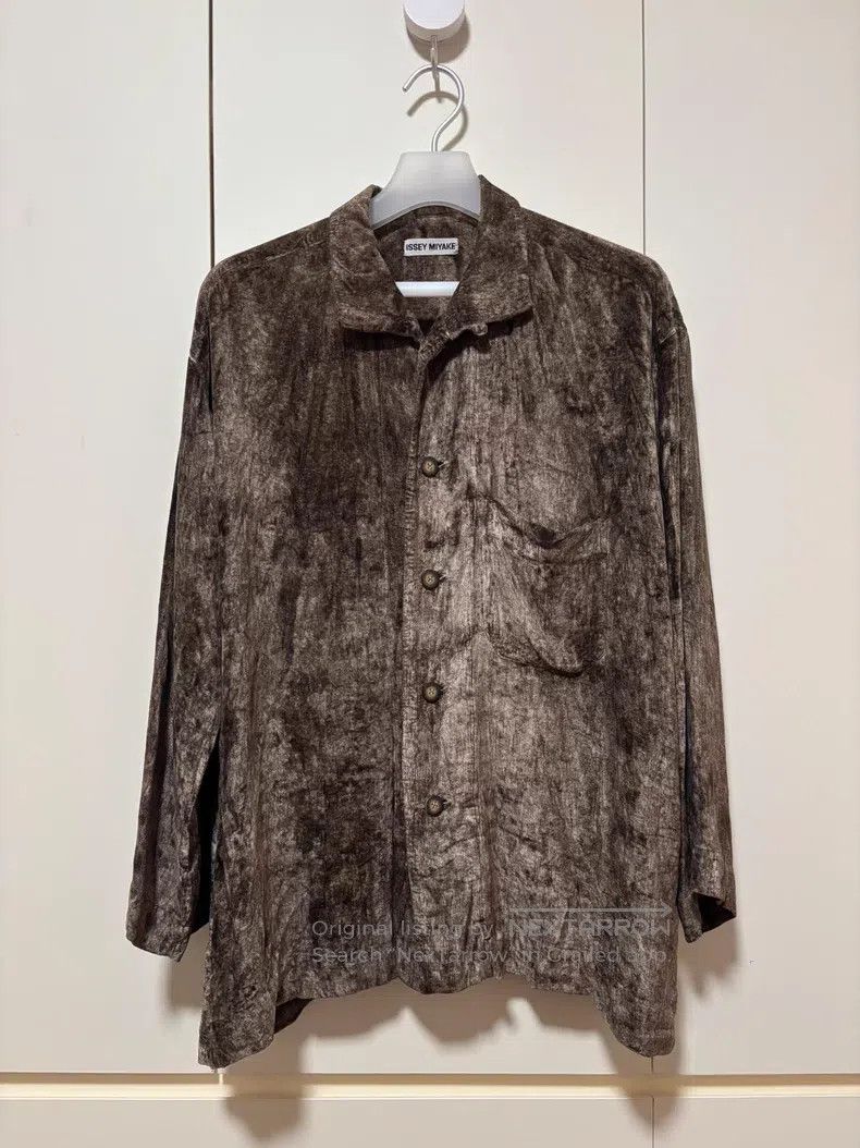 Issey Miyake Issey Miyake Velvet Shirt Size M / US 6-8 / IT 42-44 - 1 Thumbnail