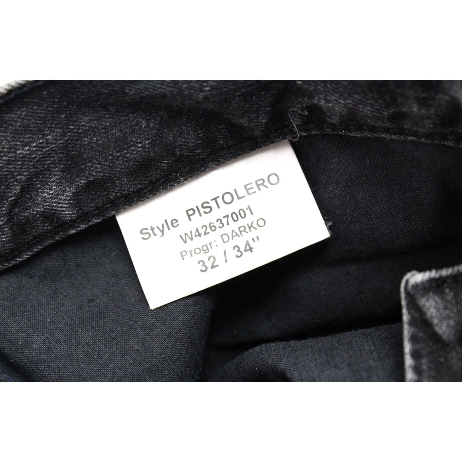 Tiger of Sweden Tiger Of Sweden Pistolero Darko Jeans Slim Men W32/L34 Black 34 Inseam Whiskers Ripped Size US 32 / EU 48 - 6 Thumbnail