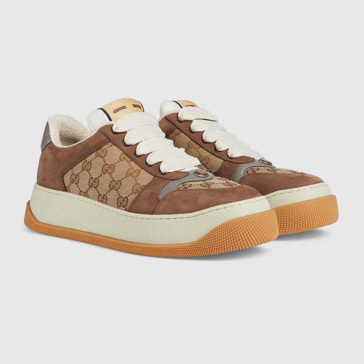 Gucci o1mt1gz0325 Screener GG Sneakers in Multicolor Size US 13 / EU 46 - 2 Thumbnail