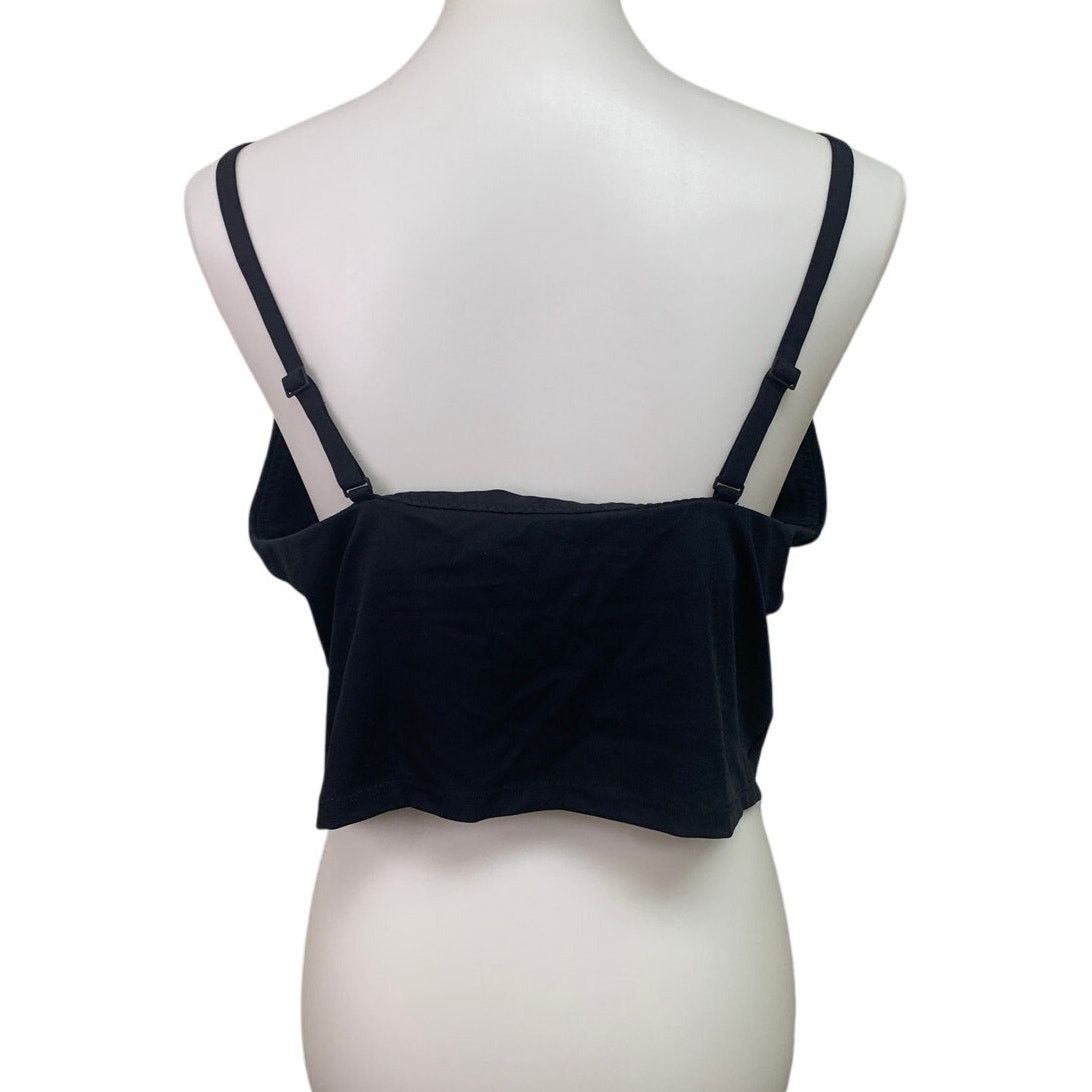 American Eagle Outfitters New American Eagle Womens XXL Shelf Bra Cropped Swim Top Size XXL / US 16-18 / IT 52-54 - 3 Thumbnail