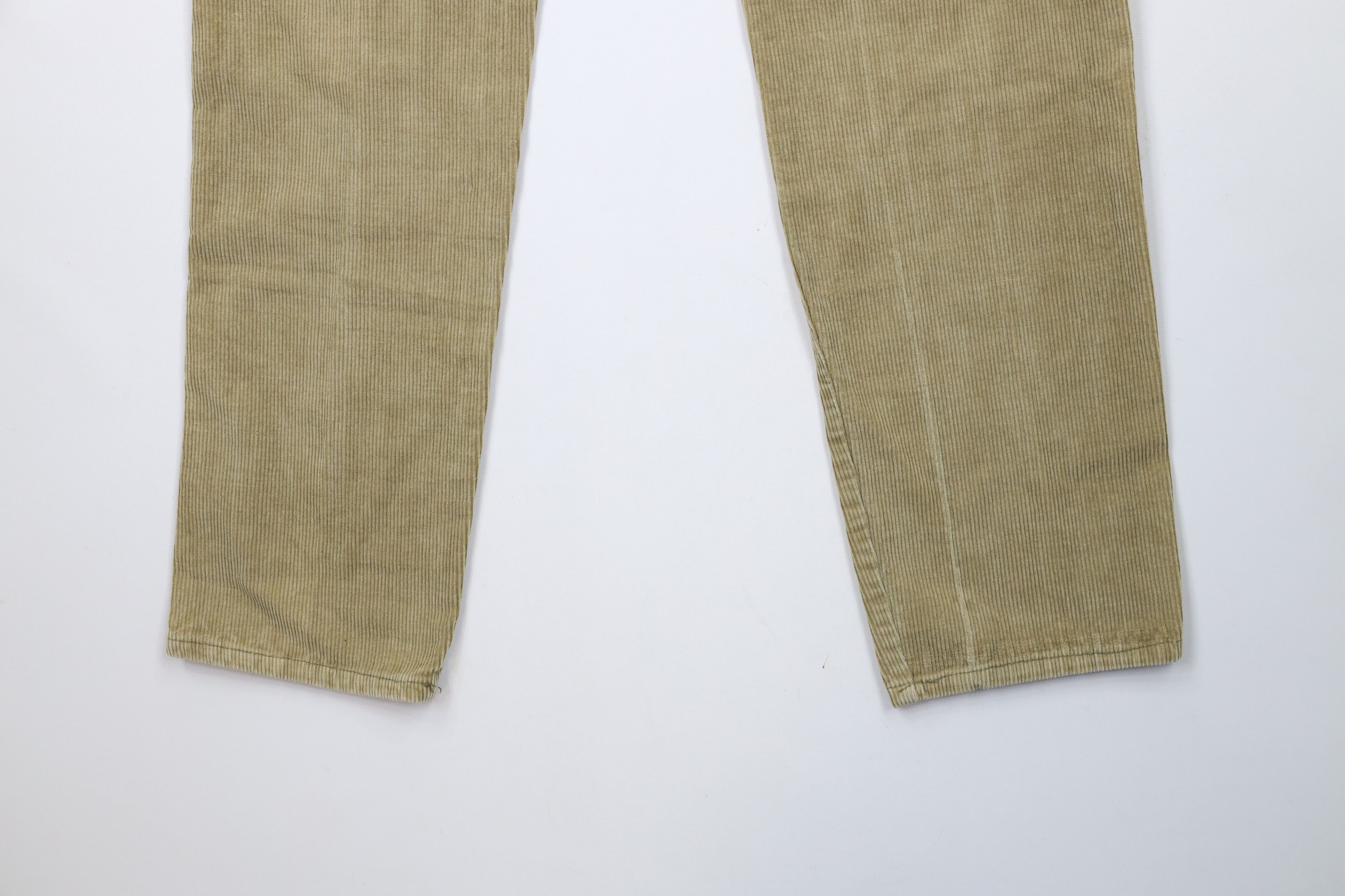 Vintage Vintage 90s Streetwear Straight Leg Corduroy Chino Pants Size 32" / US 10 / IT 46 - 11 Thumbnail