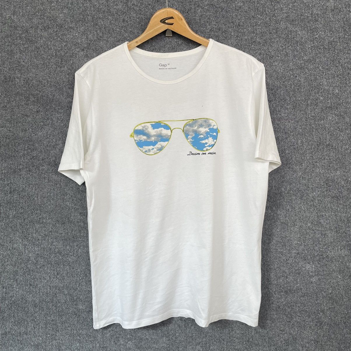 Gap × Vintage GAP Dream On Man T Shirt Size US M / EU 48-50 / 2 - 1 Thumbnail