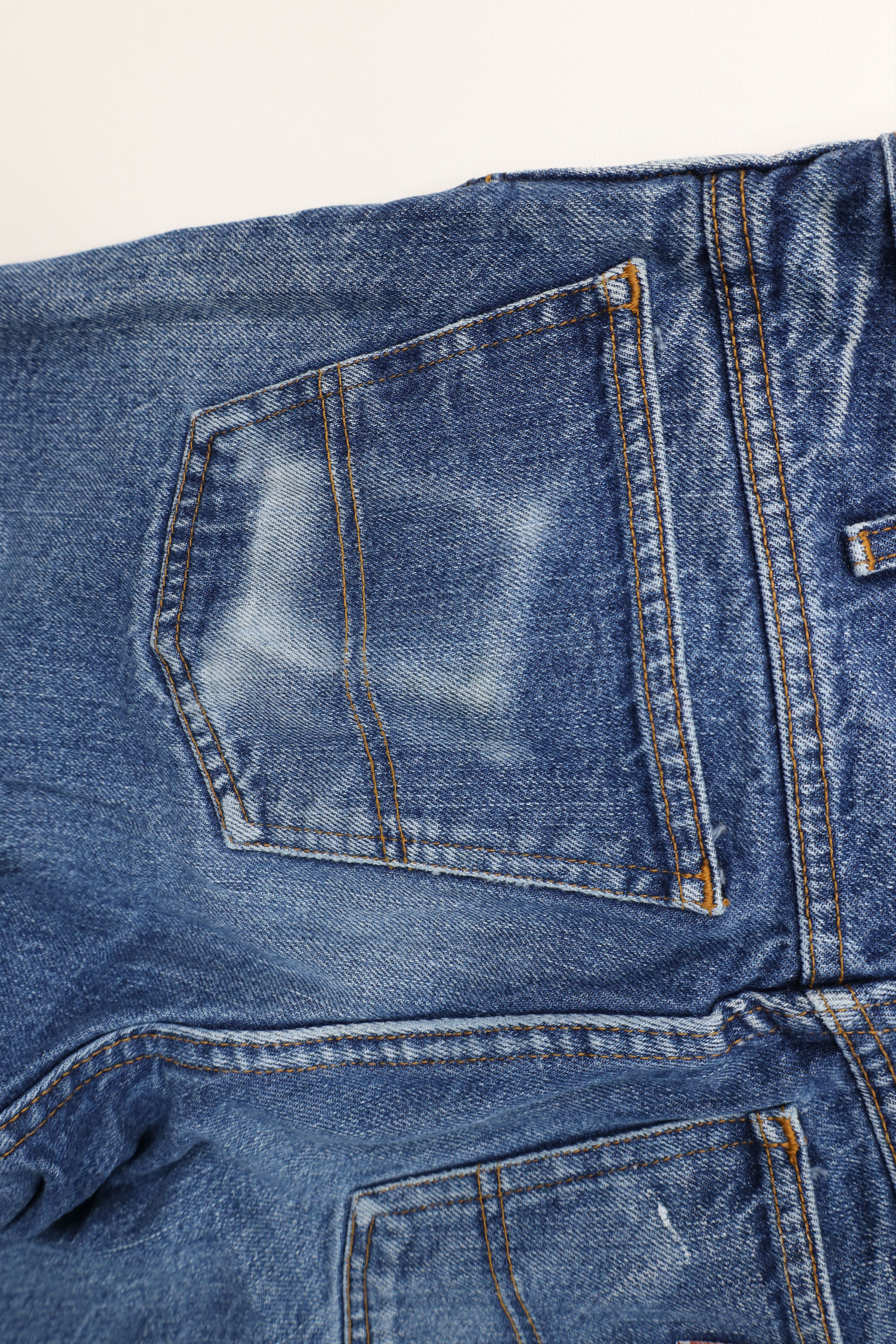 Dickies Vintage Dickies Spell Straight Leg Denim Jeans Blue Cotton Size US 32 / EU 48 - 14 Thumbnail