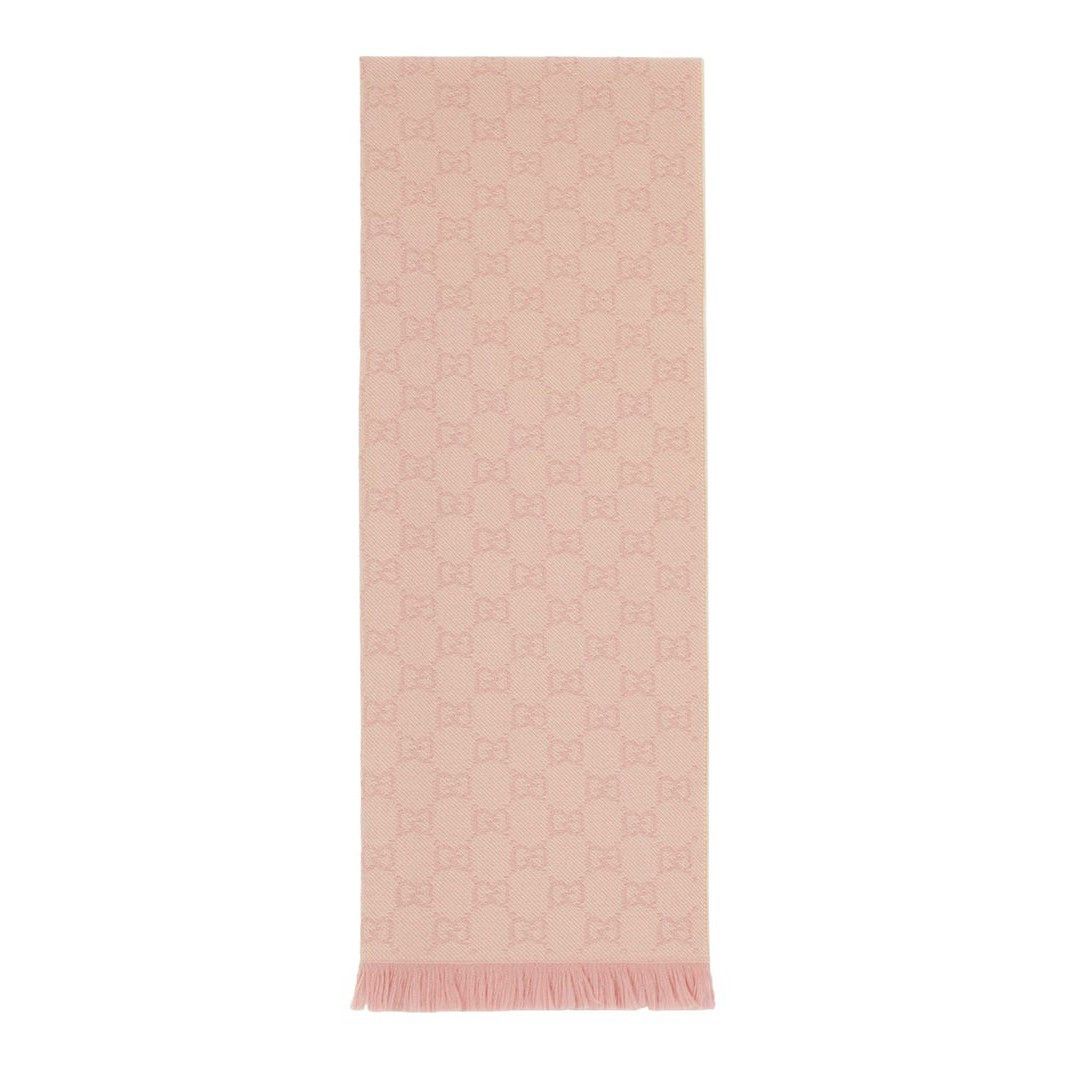 Gucci GUCCI Light Pink Wool Scarf New & Authentic Size ONE SIZE - 1 Preview
