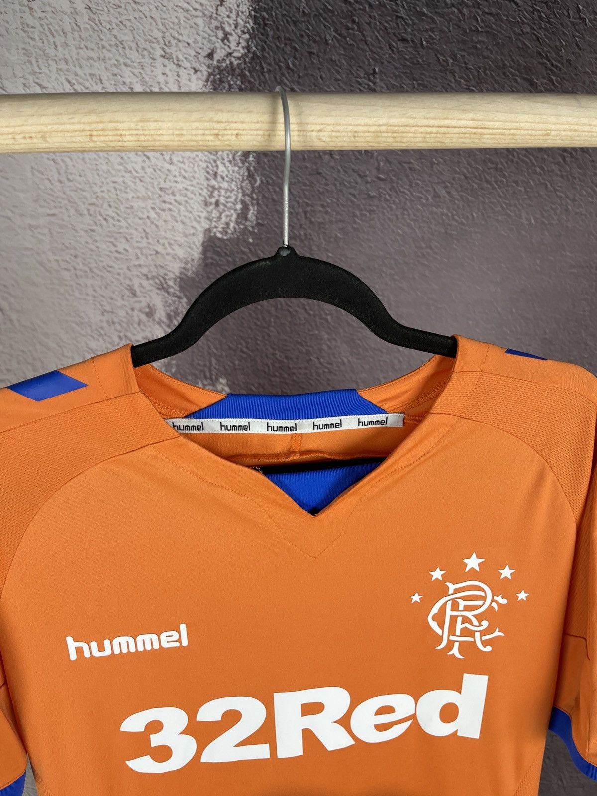 Hummel Hummel Rangers 2018 2019 third soccer jersey football shirt Size US S / EU 44-46 / 1 - 7 Thumbnail