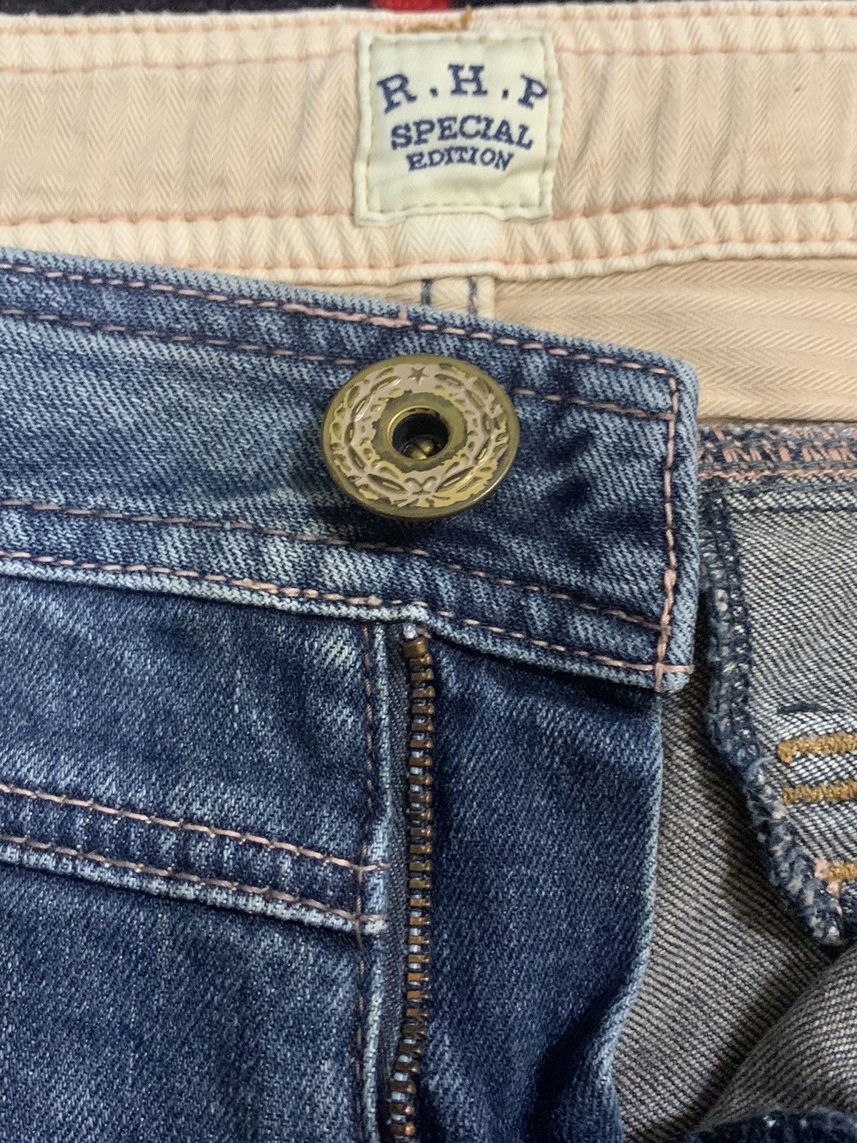If Six Was Nine × Japanese Brand × Le Grande Bleu (L.G.B.) 🔥Flare🔥 Vintage Rhp Special Edition Bootcut Jeans Size US 32 / EU 48 - 14 Thumbnail