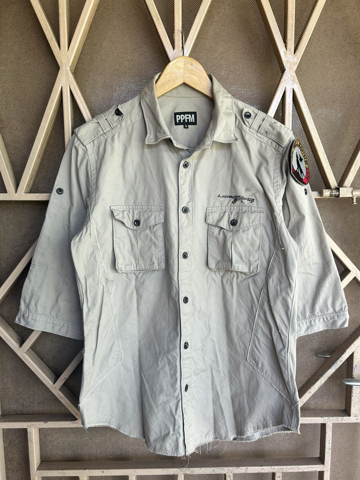 PPFM japanese style raglan shirt