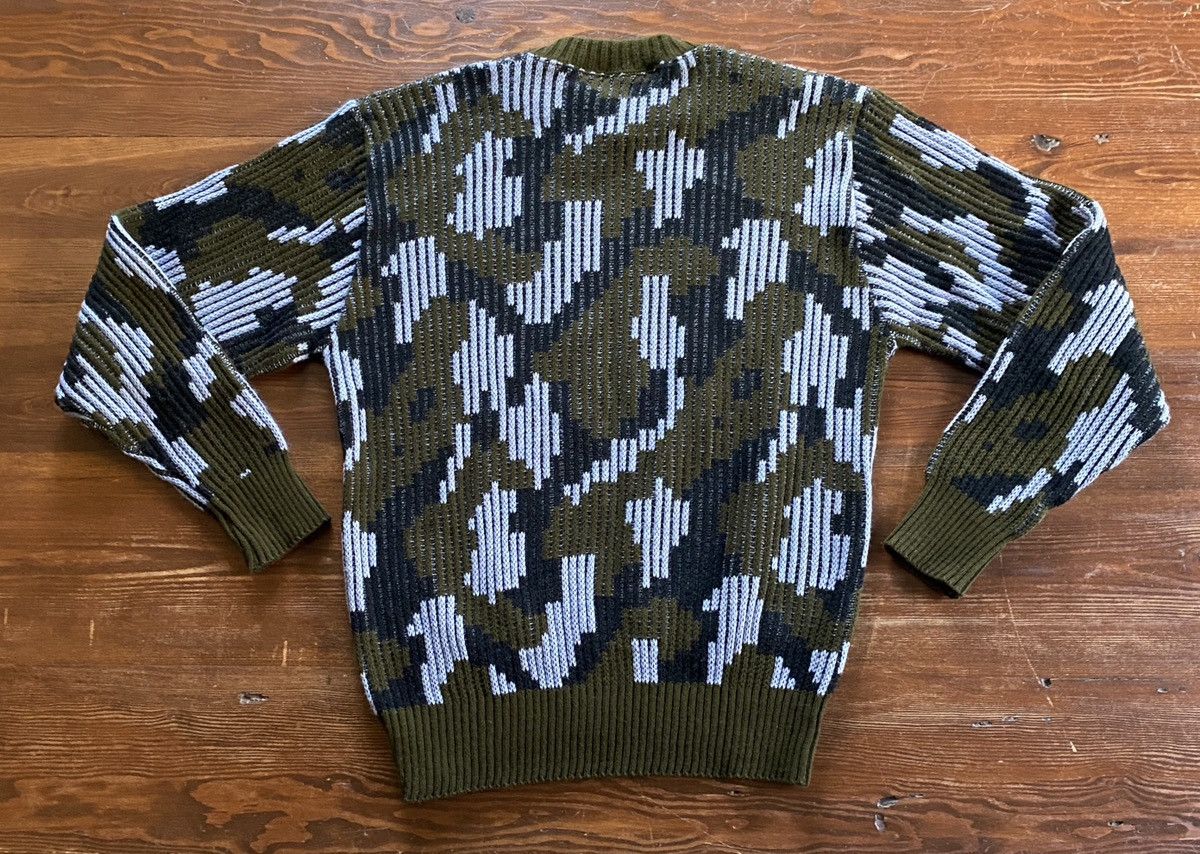 Vintage Vintage 70’s North Cape Brown Black Grey Ribbed Knit Sweater Size US XL / EU 56 / 4 - 8 Thumbnail