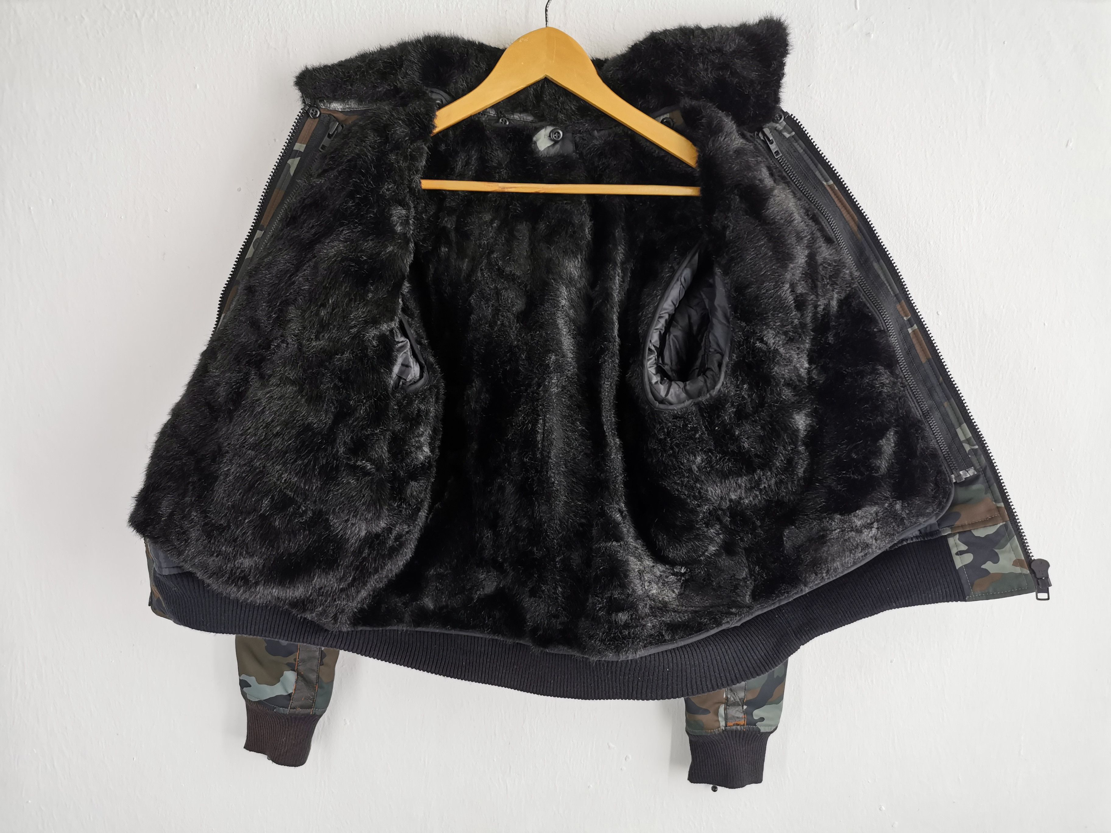 Japanese Brand Distressed Vintage Zero Fighter Camo Nylon Flight Jacket Size US M / EU 48-50 / 2 - 4 Thumbnail