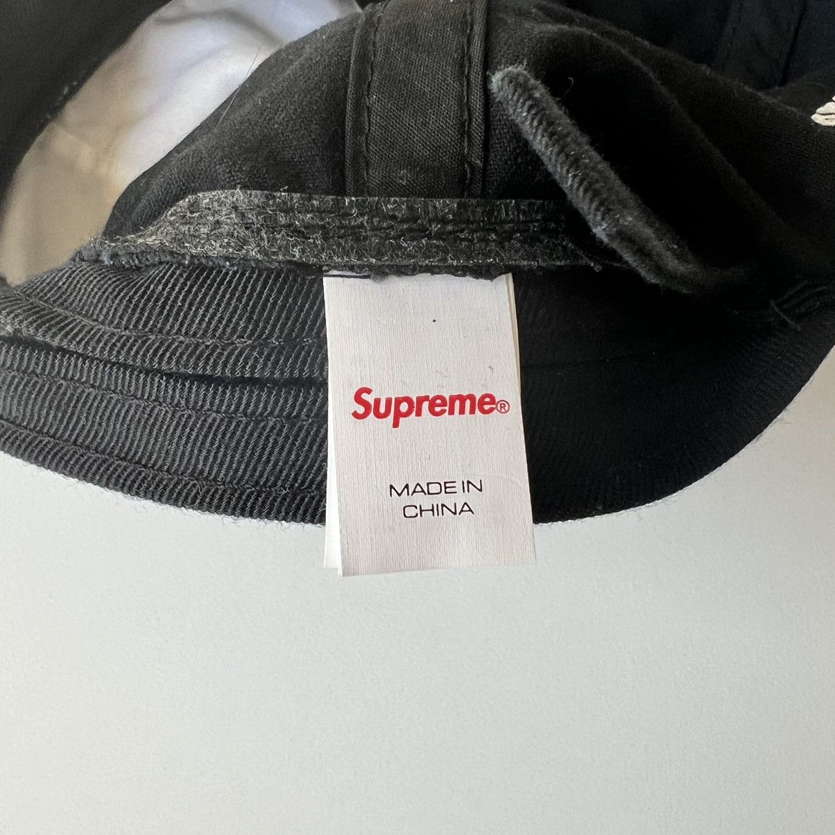 Supreme Supreme Liberty 6-panel hat black Size ONE SIZE - 7 Thumbnail