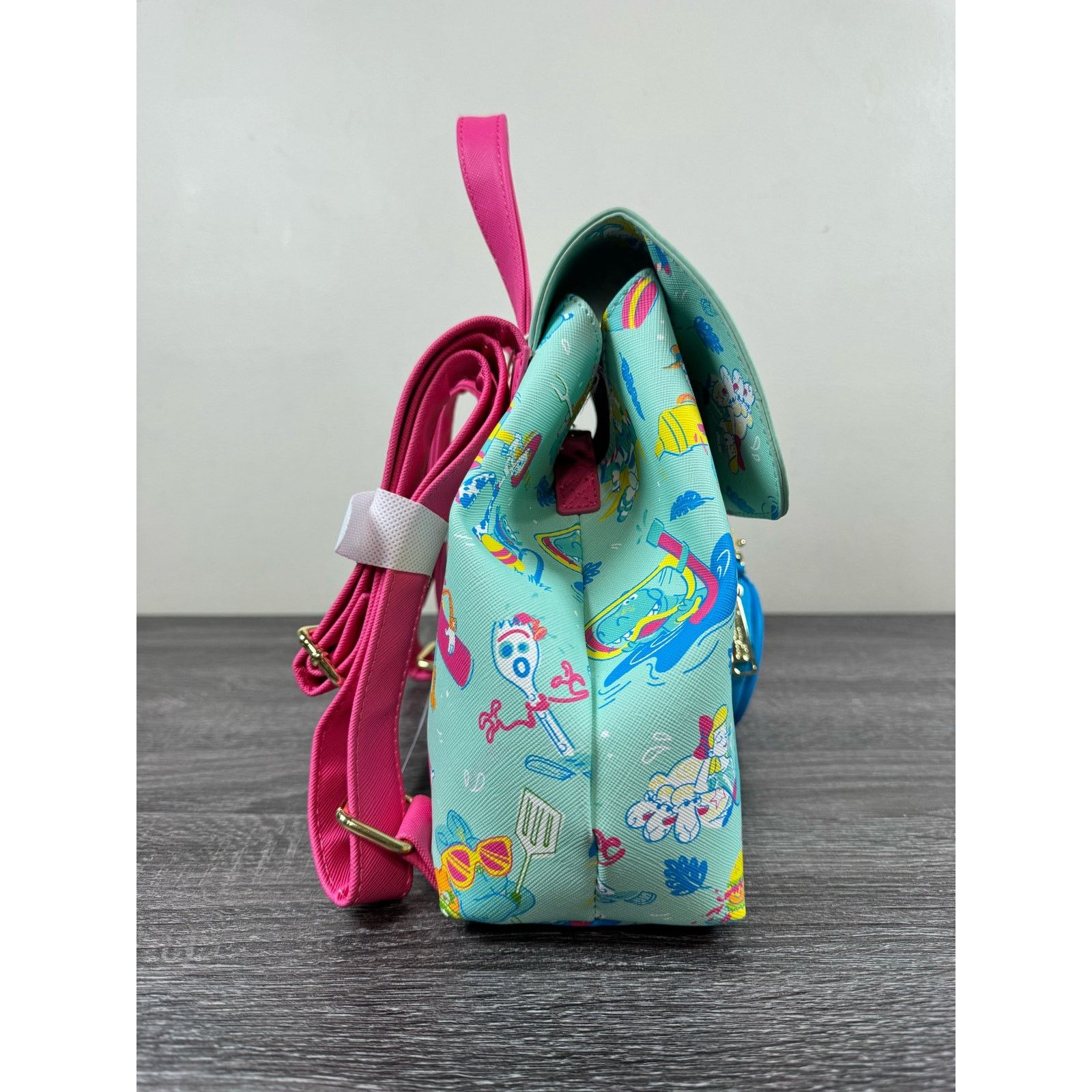 Disney Loungefly Disney Pixar Backpack with Pouch Toy Story NWT Size ONE SIZE - 2 Thumbnail
