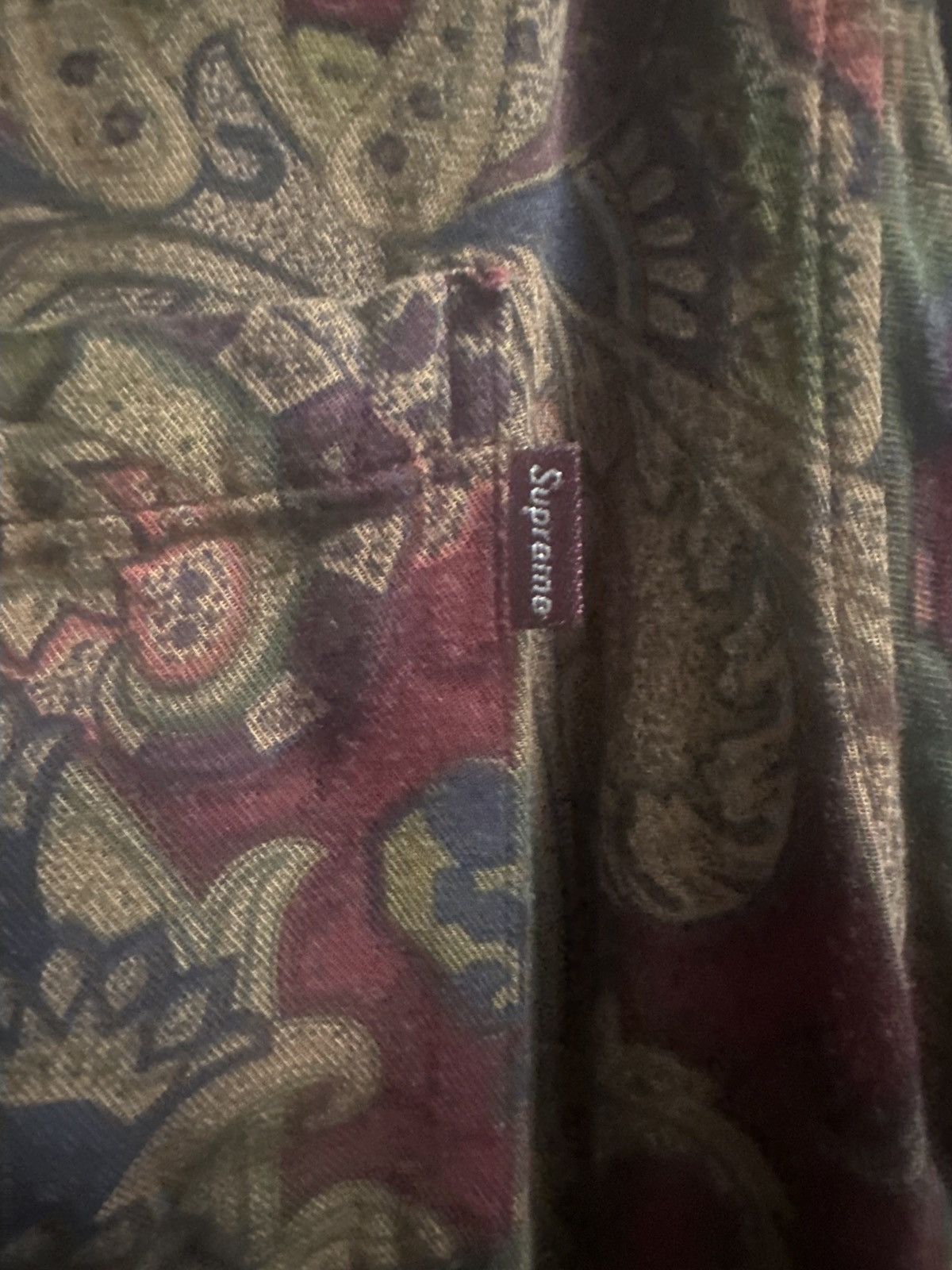 Supreme Supreme Paisley Shirt Size US XL / EU 56 / 4 - 4 Thumbnail