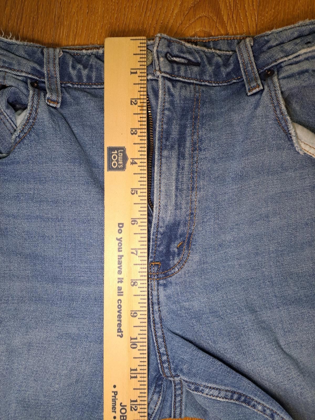 Abercrombie & Fitch DISTRESSED Y2K Abercrombie & Fitch Jeans Womens 10R Blue Size 32" / US 10 / IT 46 - 10 Thumbnail