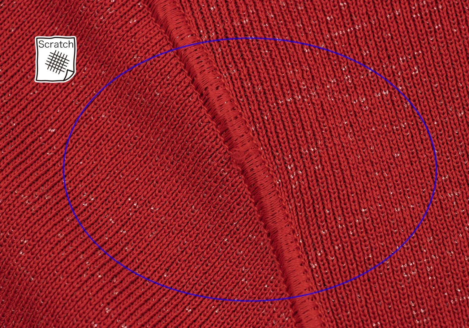 Jean Paul Gaultier Turtleneck Knit in Red, Size 48 Size US M / EU 48-50 / 2 - 12 Thumbnail