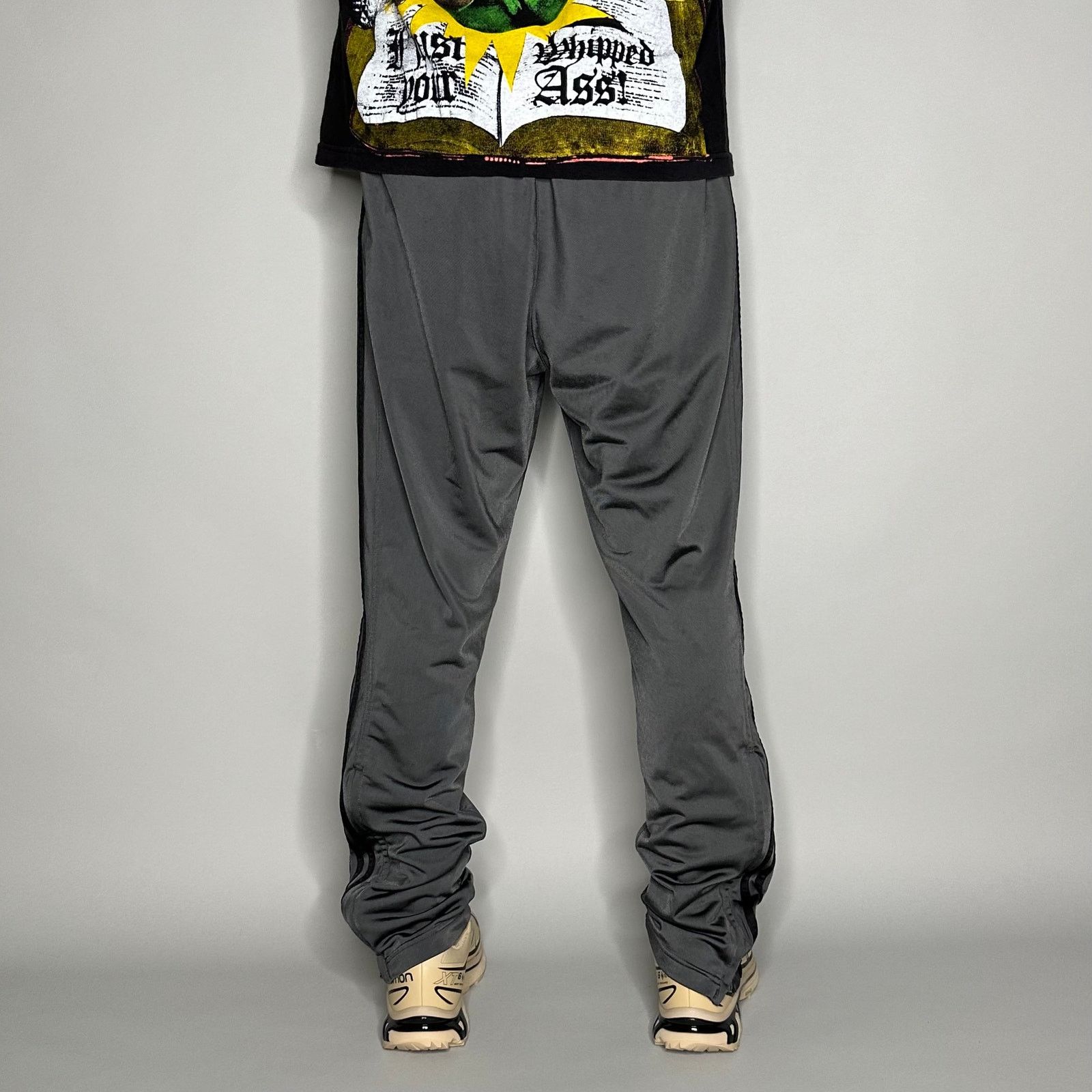 Adidas Vintage Y2K Adidas Sweatpants Mens L Grey Black Polyester Size US 34 / EU 50 - 3 Thumbnail