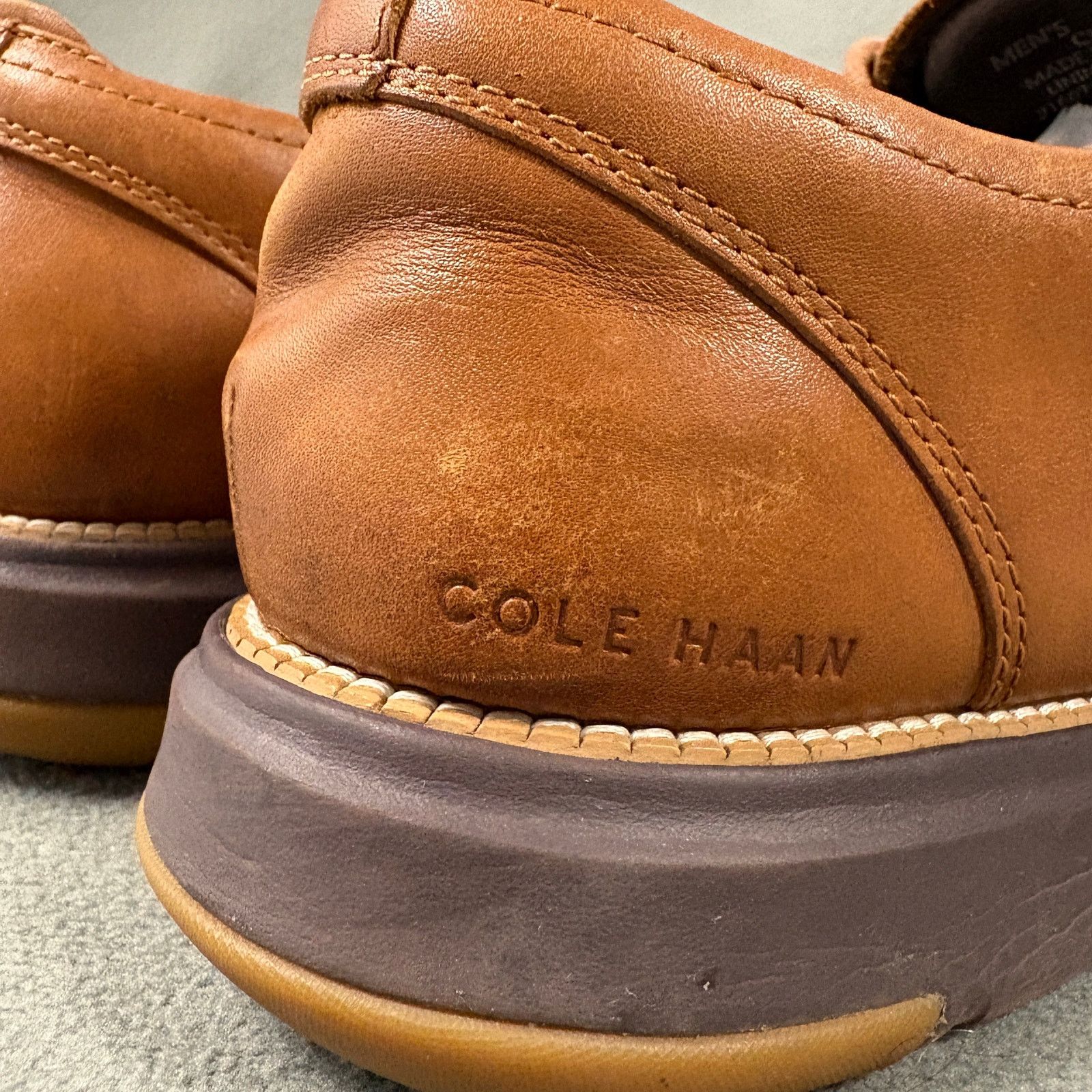 Cole Haan COLE HAAN Mens's Grand Atlantic Oxford in Brown Size 10.5 Size US 10.5 / EU 43-44 - 10 Thumbnail