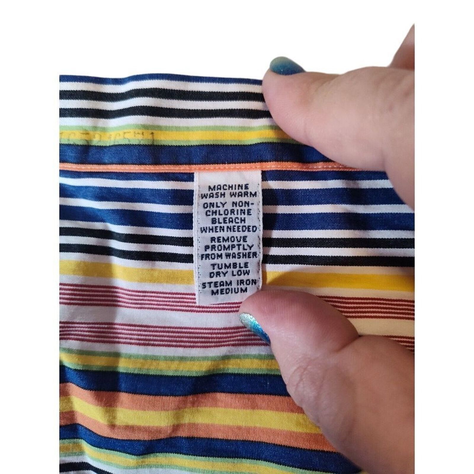 Polo Ralph Lauren VTG 90s Polo Ralph Lauren Men's Colorblock Striped Large Size US L / EU 52-54 / 3 - 10 Thumbnail
