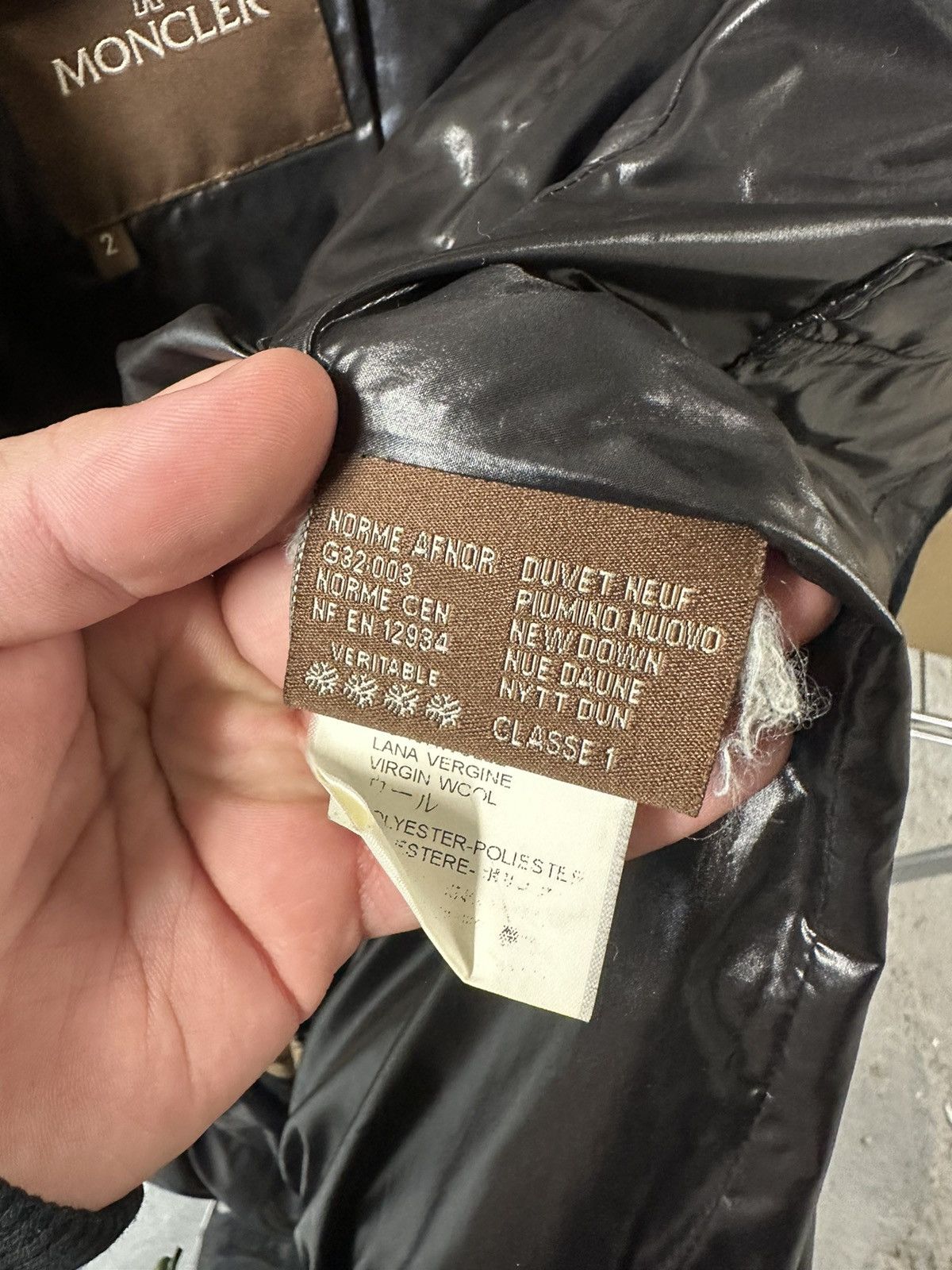 Moncler Moncler Sinu Brown Down Puffer Jacket Coat Sz 2 Size US M / EU 48-50 / 2 - 5 Thumbnail