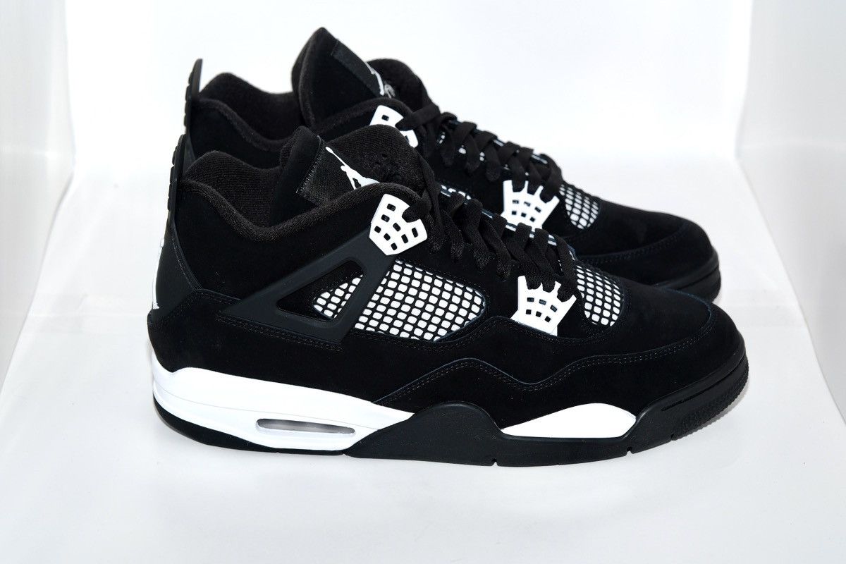 Jordan Brand Air Jordan 4 Retro White Thunder Size 13 Brand New Size US 13 / EU 46 - 3 Thumbnail