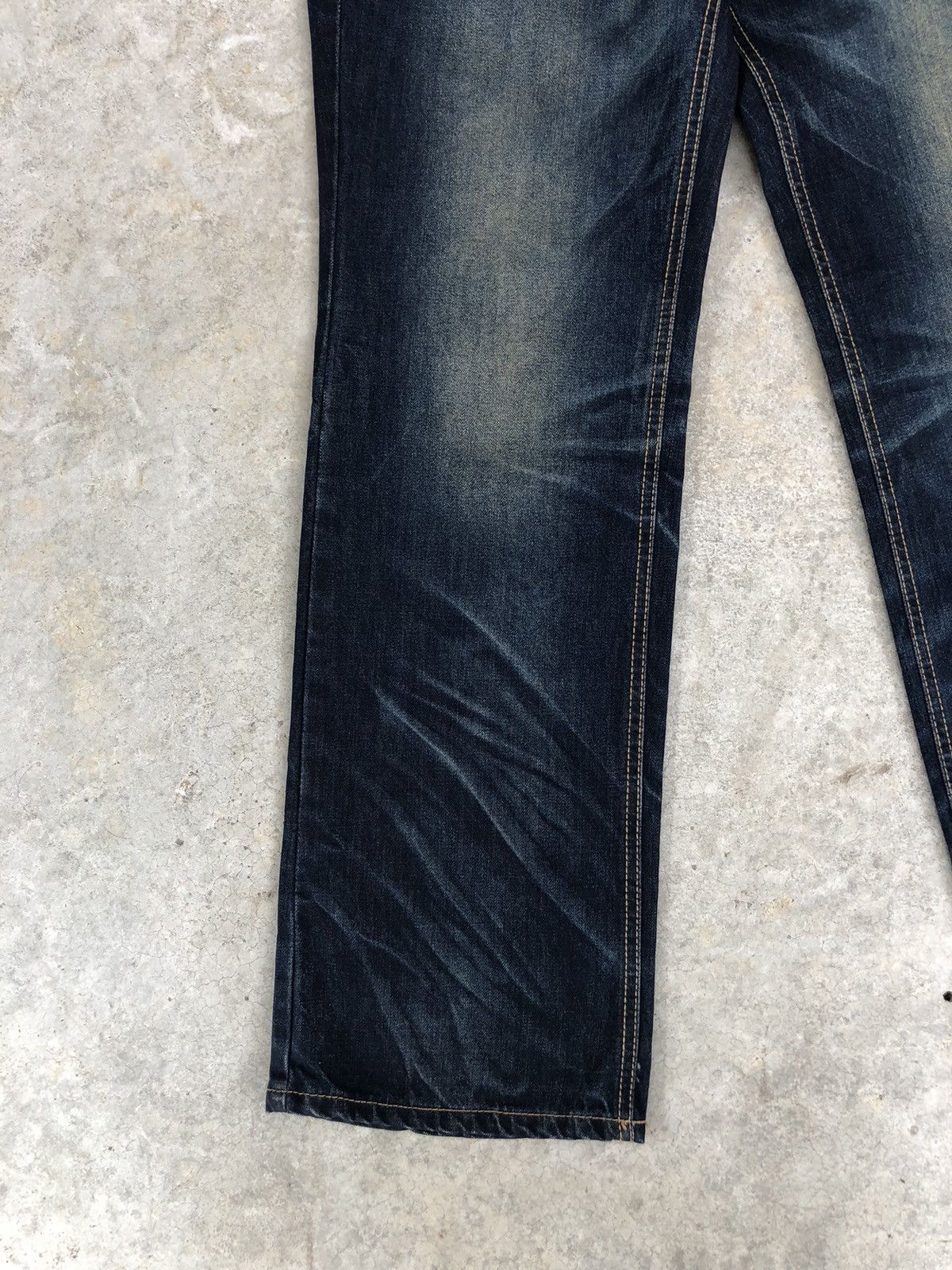 Japanese Brand Yoshitomo Nara Lolita Smile Distressed Jeans Size US 34 / EU 50 - 7 Thumbnail