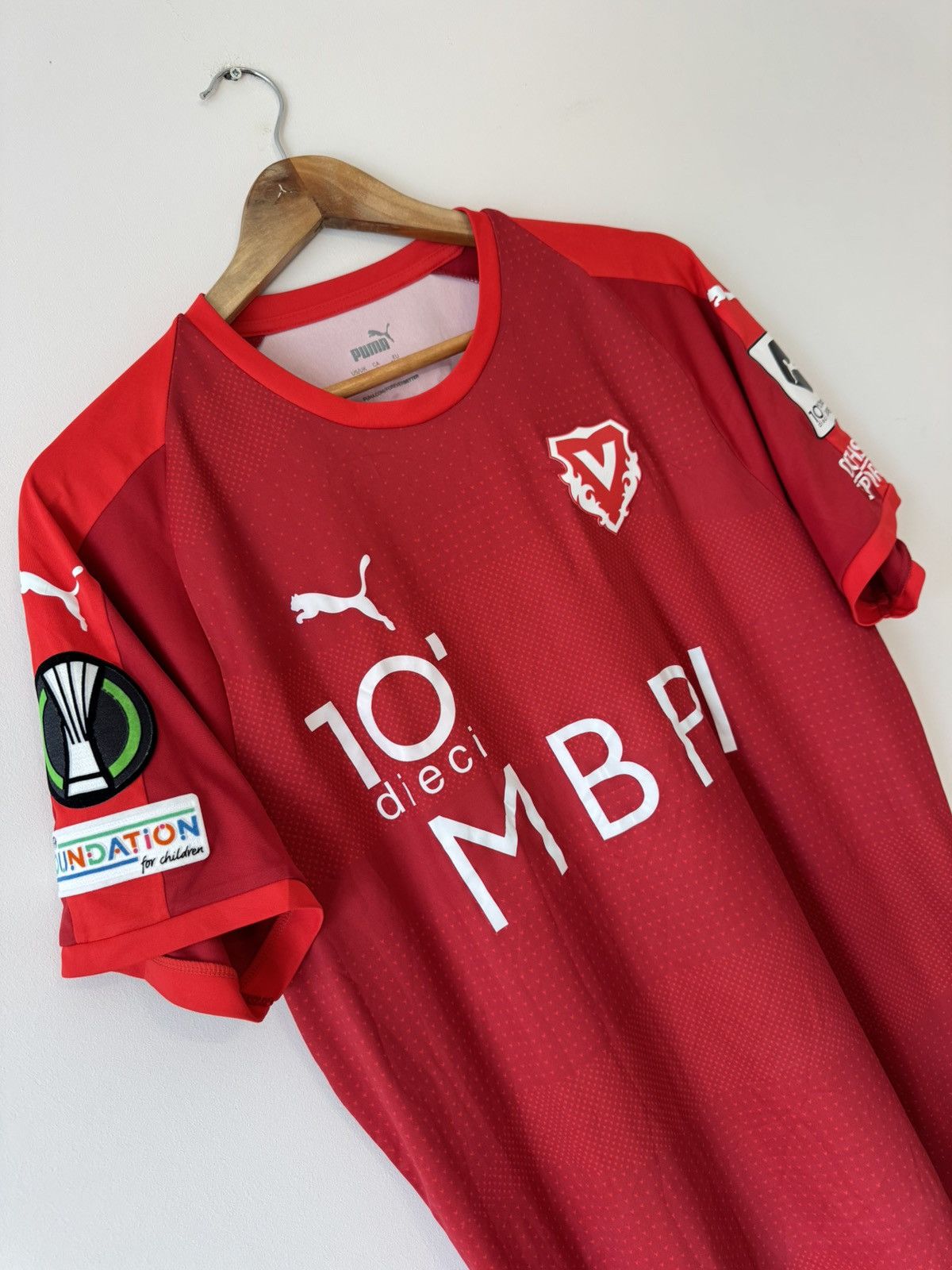 Puma Vaduz FC 2022-2023 Home Soccer Jersey Football Shirt Kit Size US L / EU 52-54 / 3 - 5 Thumbnail