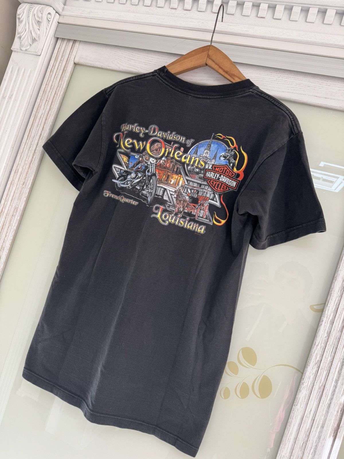 Harley Davidson Vintage Harley Davidson 2002 New Orleans Eagle T-shirt Tee Size US M / EU 48-50 / 2 - 6 Thumbnail