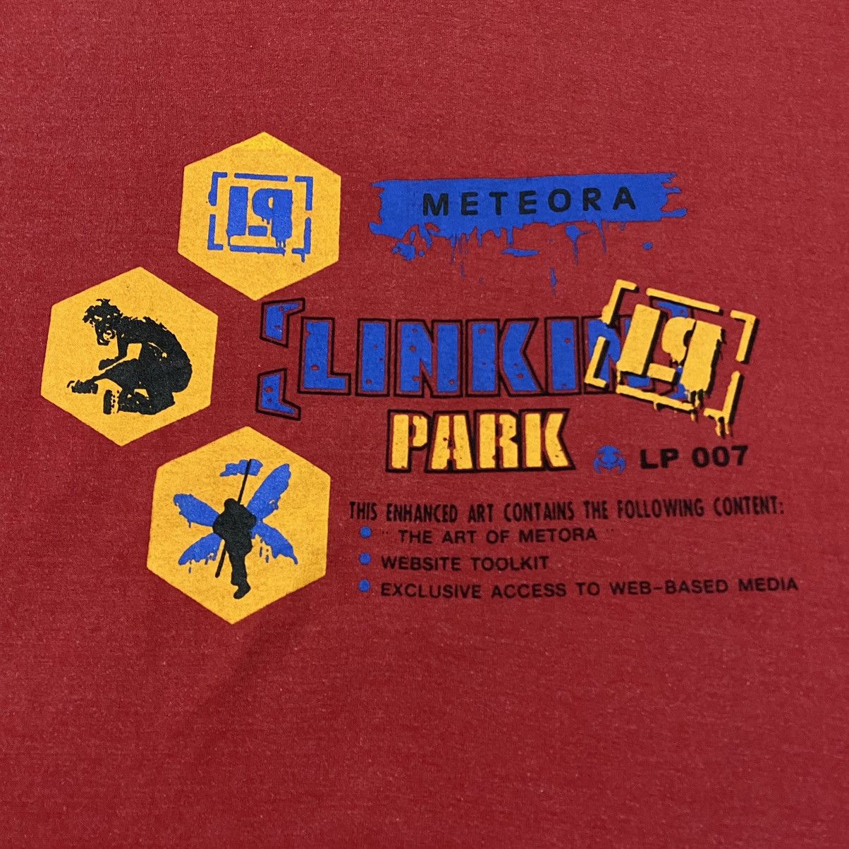 Band Tees × Vintage Bootleg vintage linkin park meteora album band Size US L / EU 52-54 / 3 - 3 Thumbnail