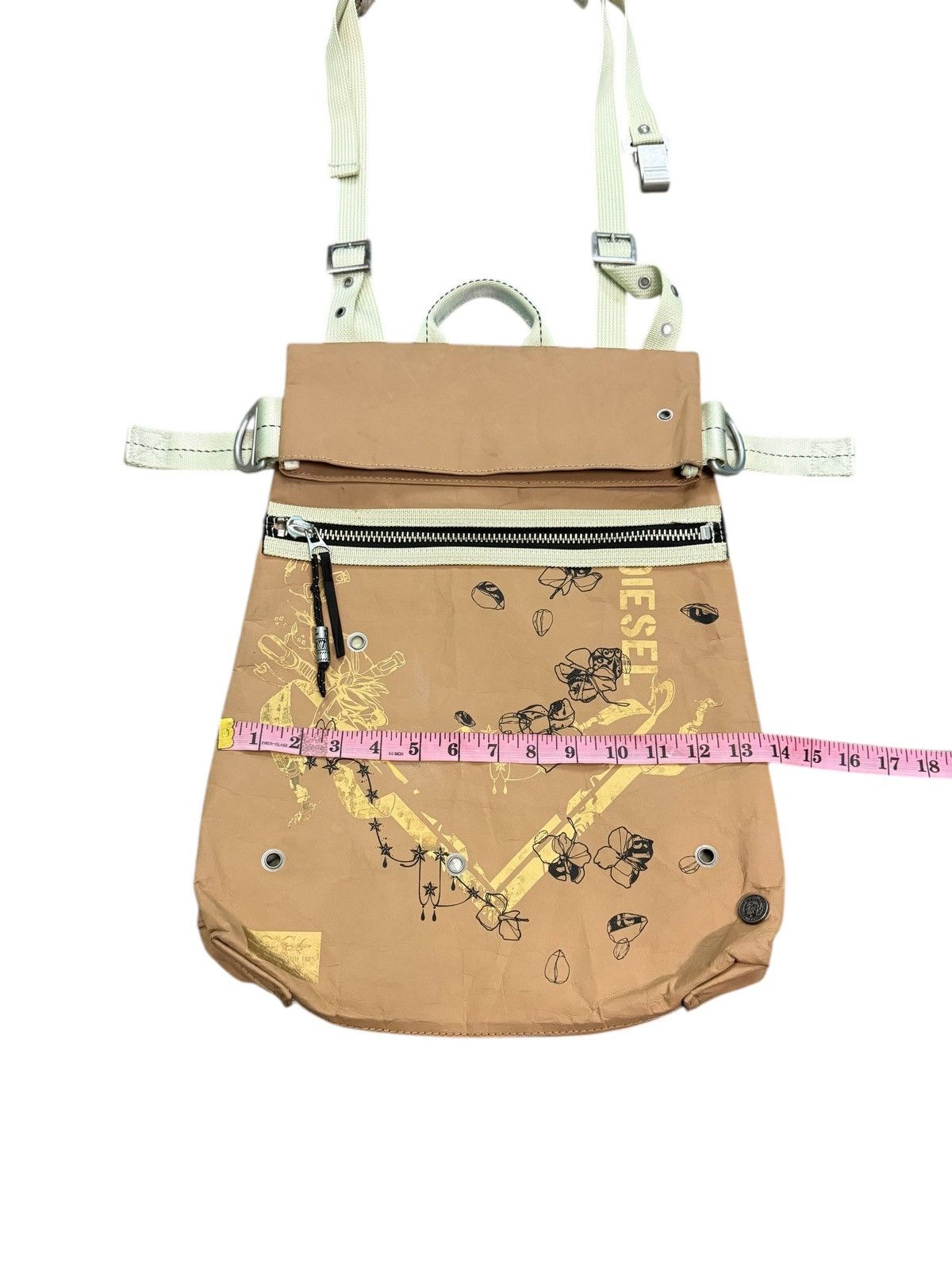 Diesel RARE VINTAGE DIESEL PAPER CROSSBODY BAG Size ONE SIZE - 11 Thumbnail