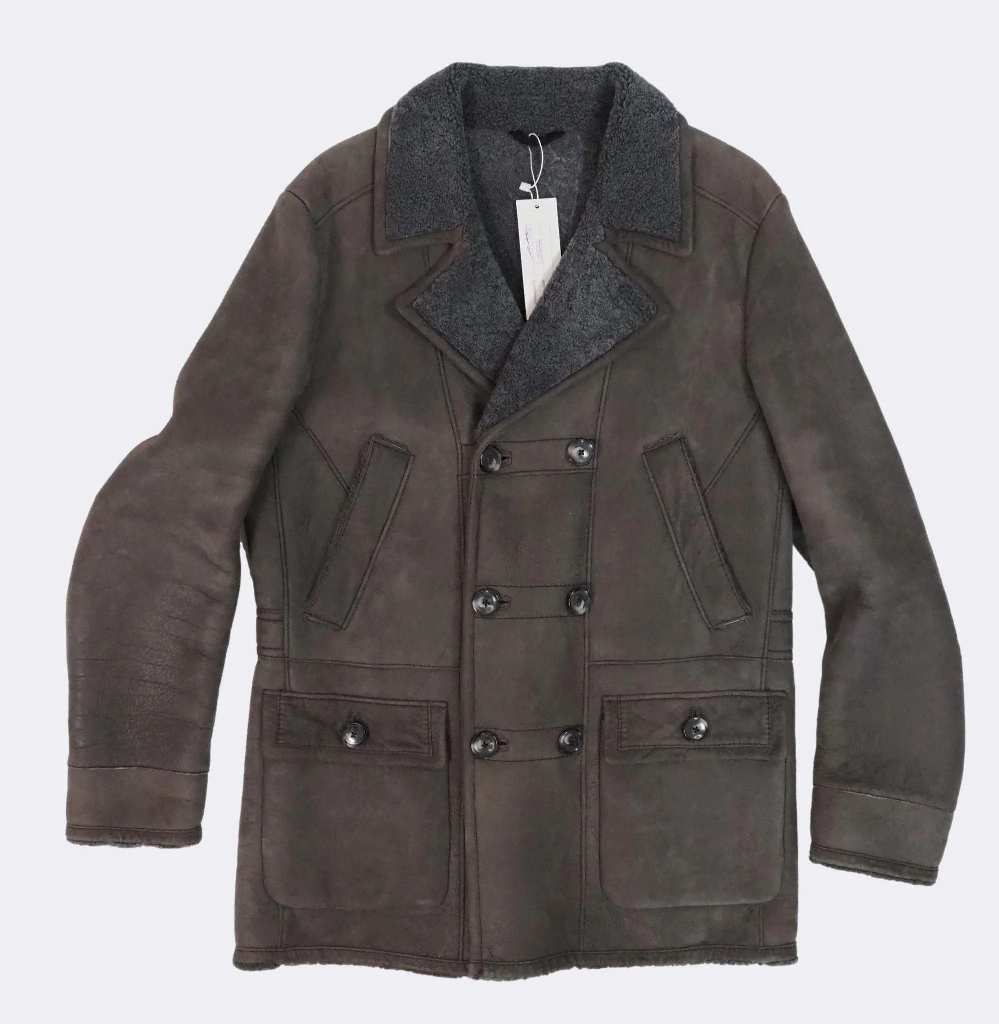 Hugo Boss Hugo Boss Spanish Merino Lambskin Shearling Jacket $1445 Size US L / EU 52-54 / 3 - 12 Thumbnail