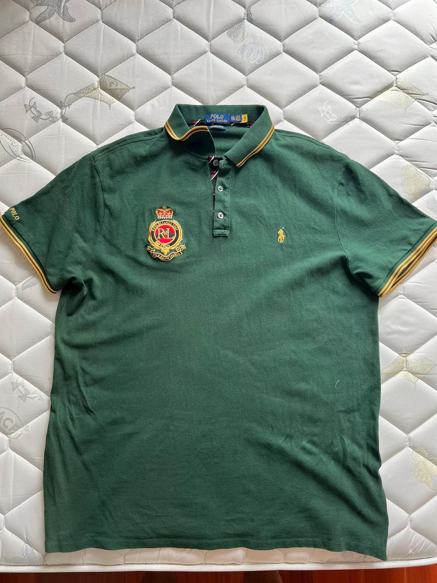 Polo Ralph Lauren Ralph Lauren Slim Fit Polo Shirt Size US XXL / EU 58 / 5 - 1 Thumbnail