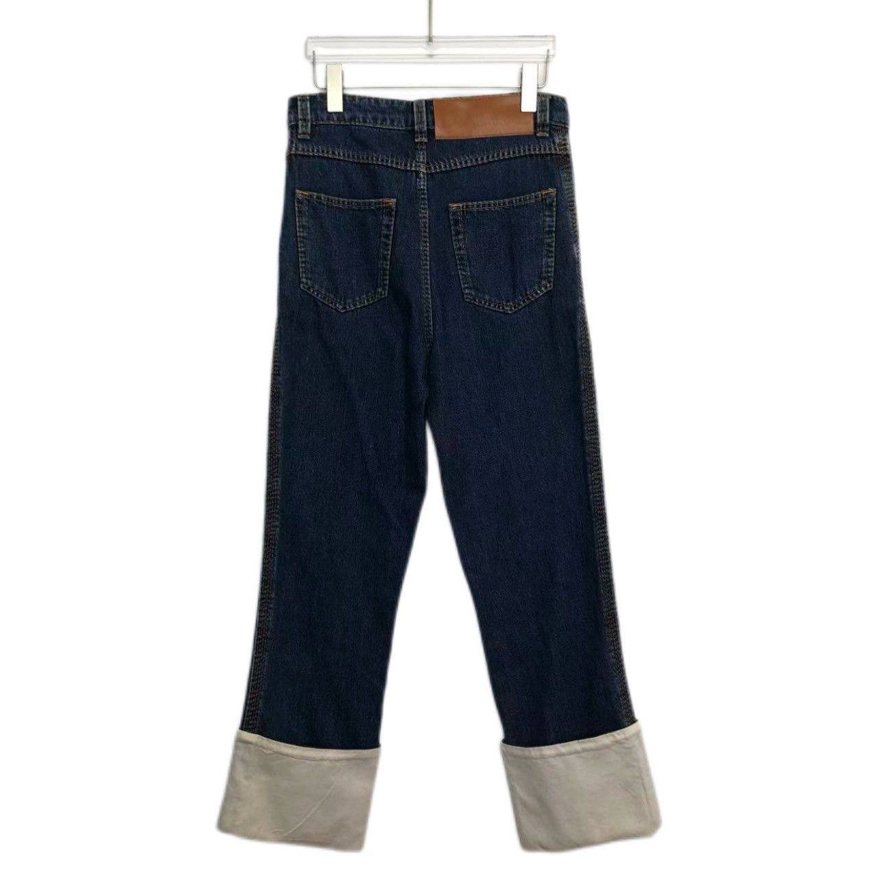 Loewe Loewe Blue Straight-Leg Casual Denim Pants K26WX Size 24" / US 00 / IT 34 - 2 Thumbnail