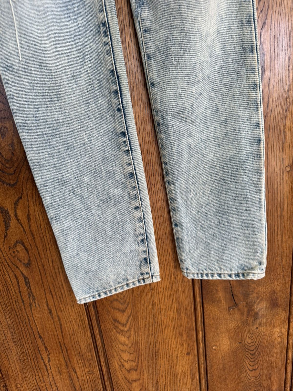 Saint Laurent Paris 1/1 SS16 Saint Laurent knee slit crash hedi jeans 28 sample Size US 28 / EU 44 - 15 Thumbnail
