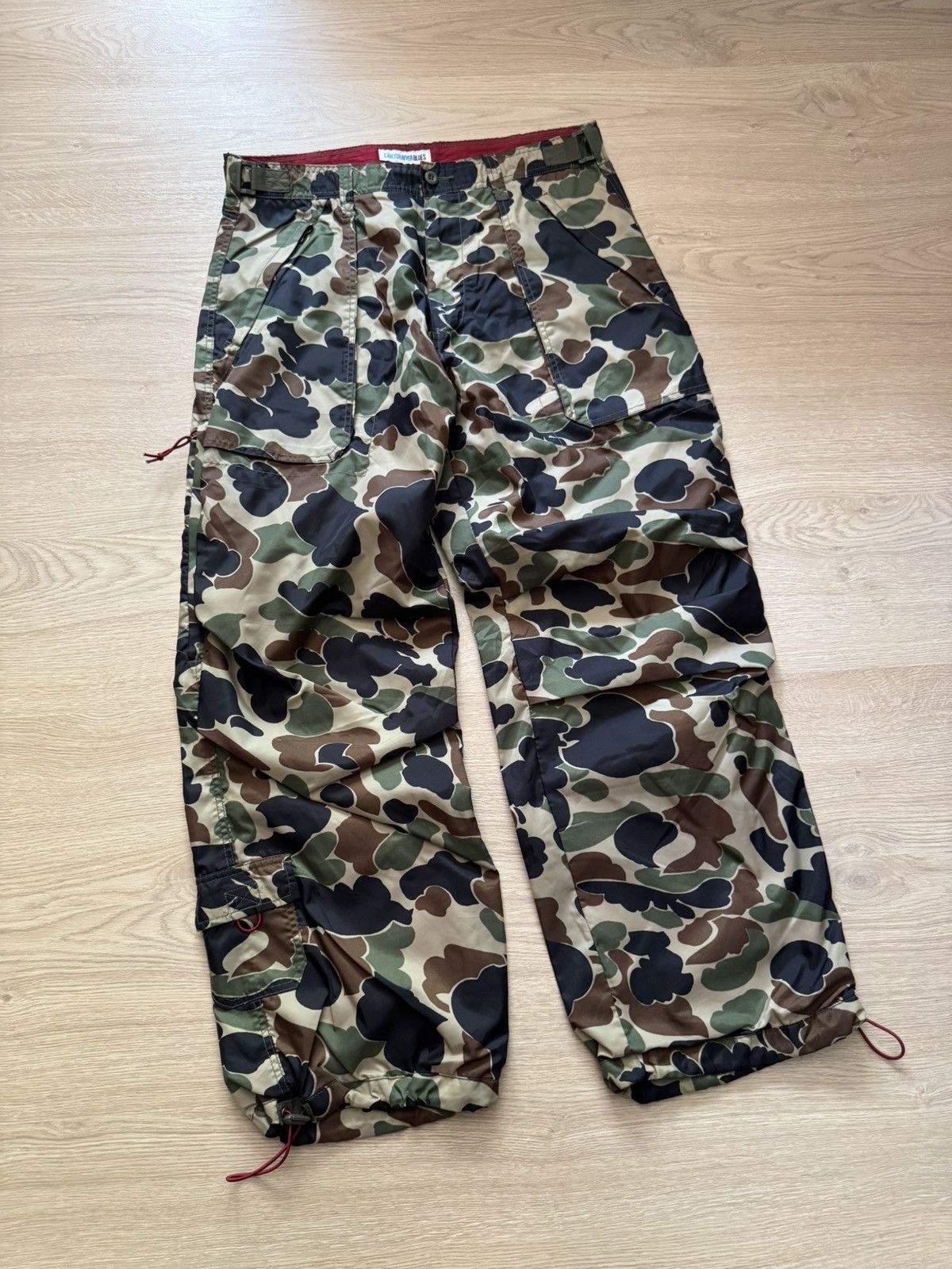 Japanese Brand Vintage Canyon River Blues y2k Camo Baggy Japanese Pants Size US 36 / EU 52 - 1 Thumbnail